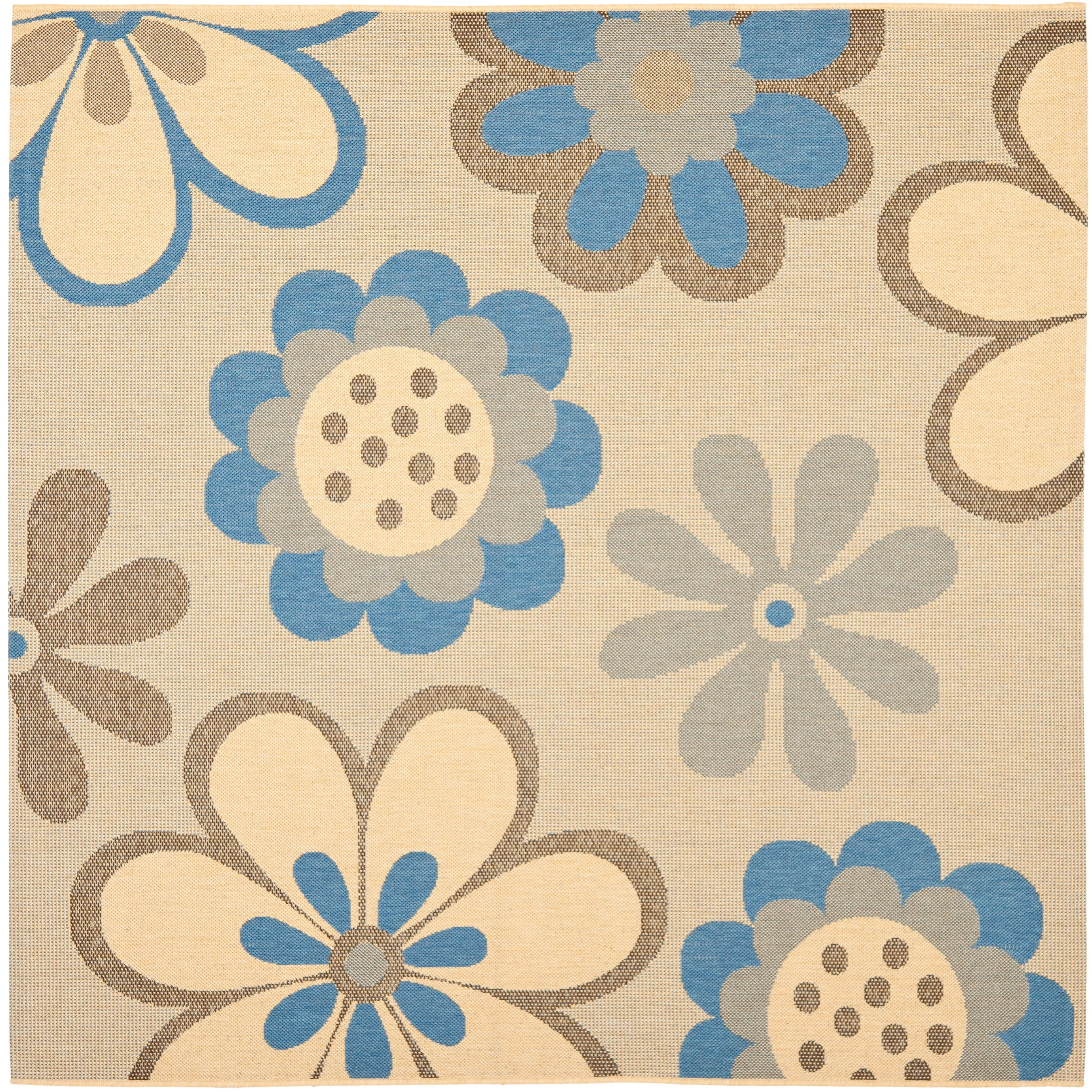 SAFAVIEH Courtyard Doloris Indoor/ Outdoor Waterproof Patio Backyard Rug