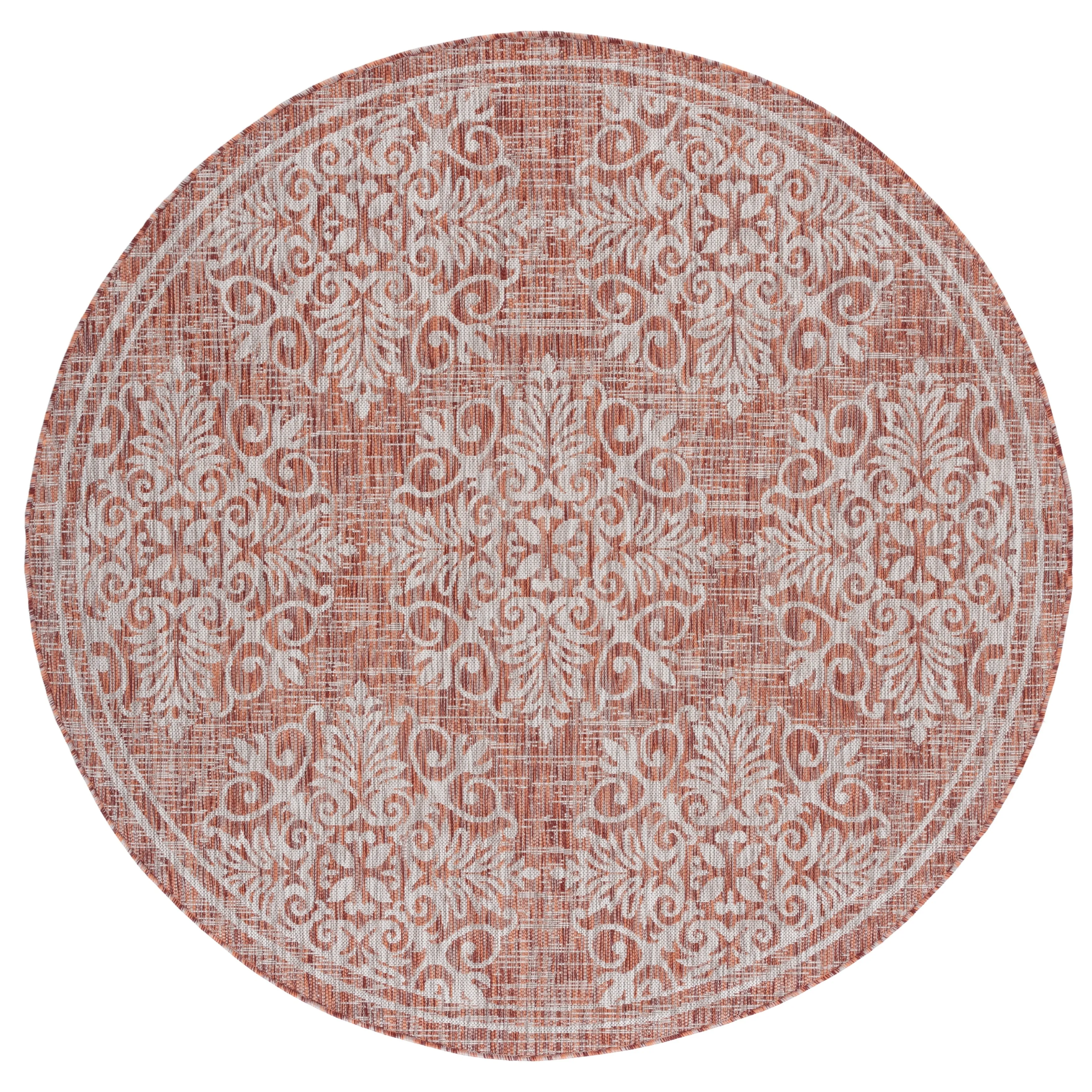 SAFAVIEH Courtyard Fannie Indoor/ Outdoor Waterproof Patio Backyard Rug