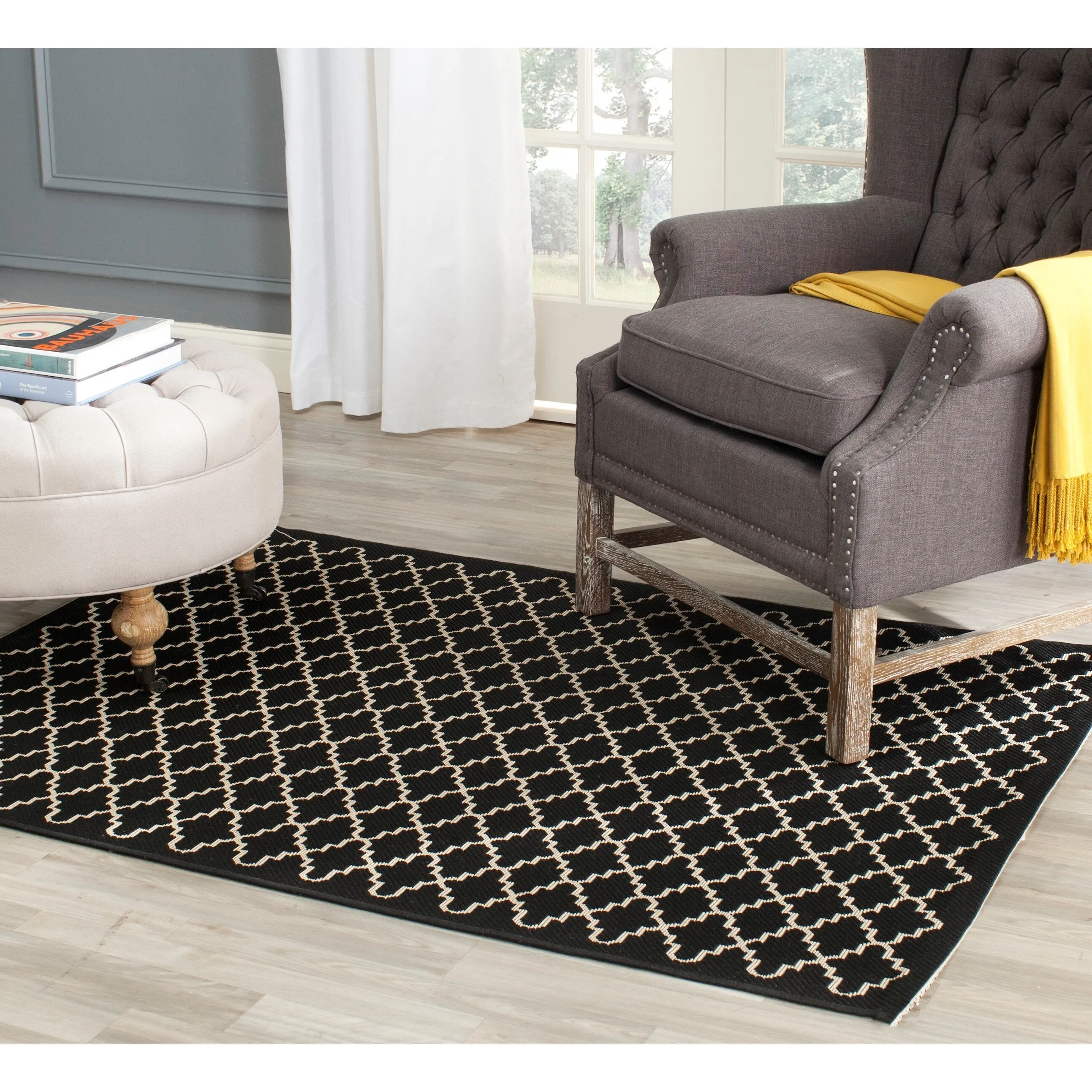SAFAVIEH Courtyard Gerdi Indoor/ Outdoor Patio Backyard Rug