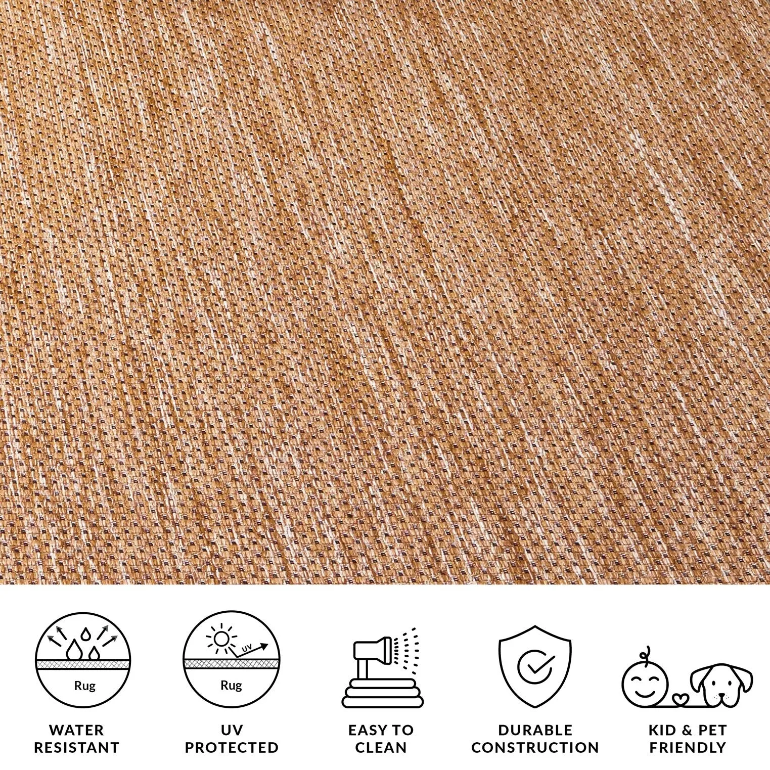 SAFAVIEH Courtyard Gwenneth Indoor/Outdoor Waterproof Patio Backyard Rug