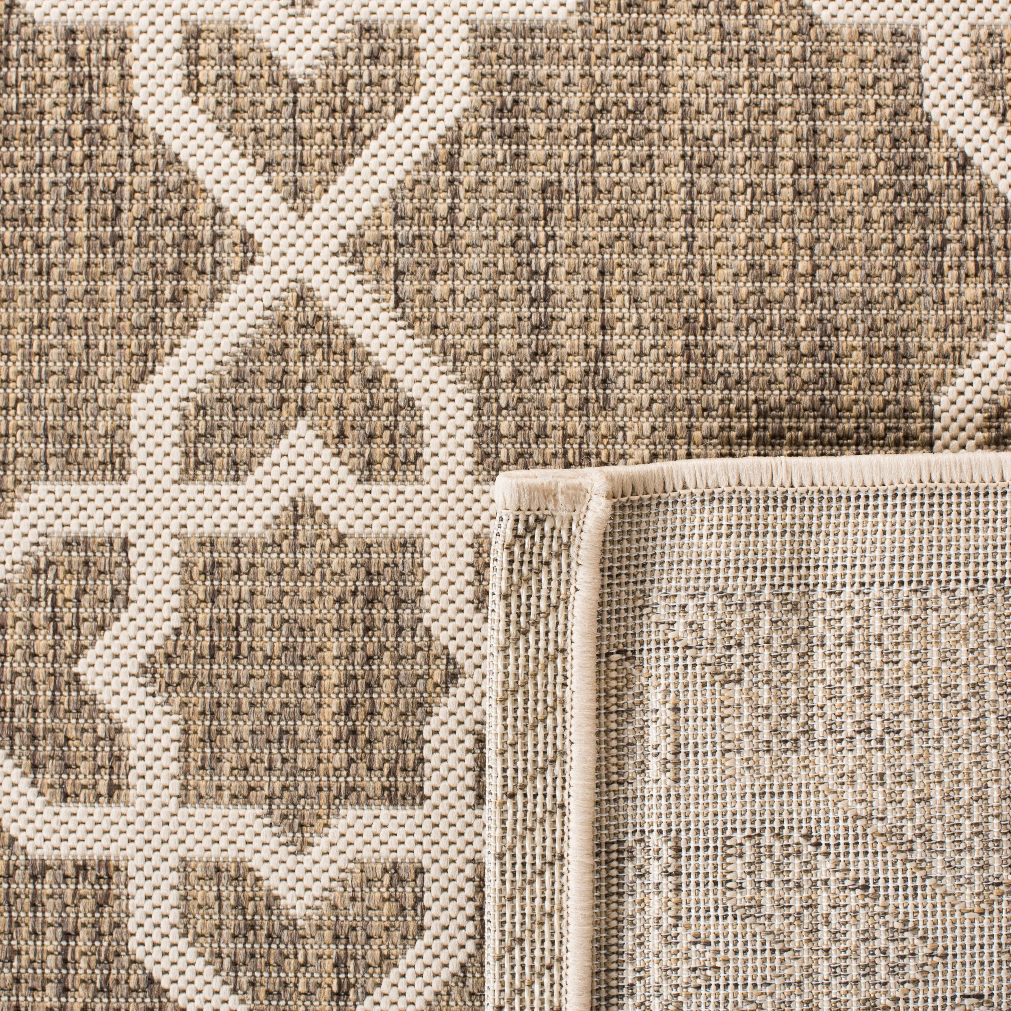SAFAVIEH Courtyard Hanifa Trellis Indoor/ Outdoor Waterproof Patio Backyard Rug