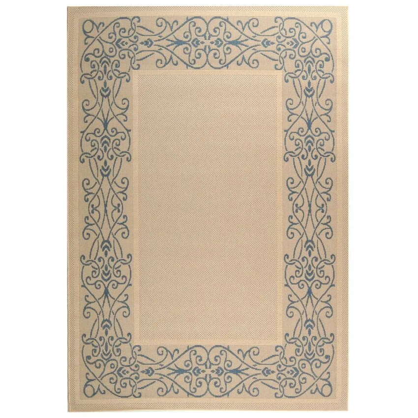 SAFAVIEH Courtyard Ikerne Waterproof Patio Backyard Rug