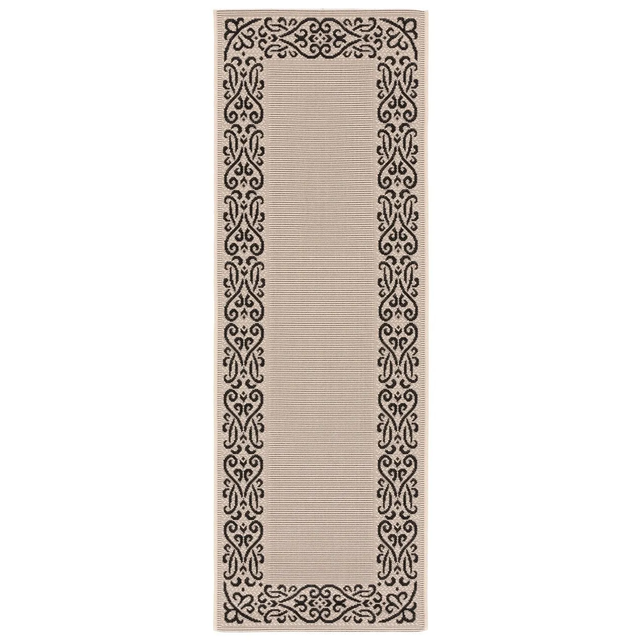 SAFAVIEH Courtyard Ikerne Waterproof Patio Backyard Rug