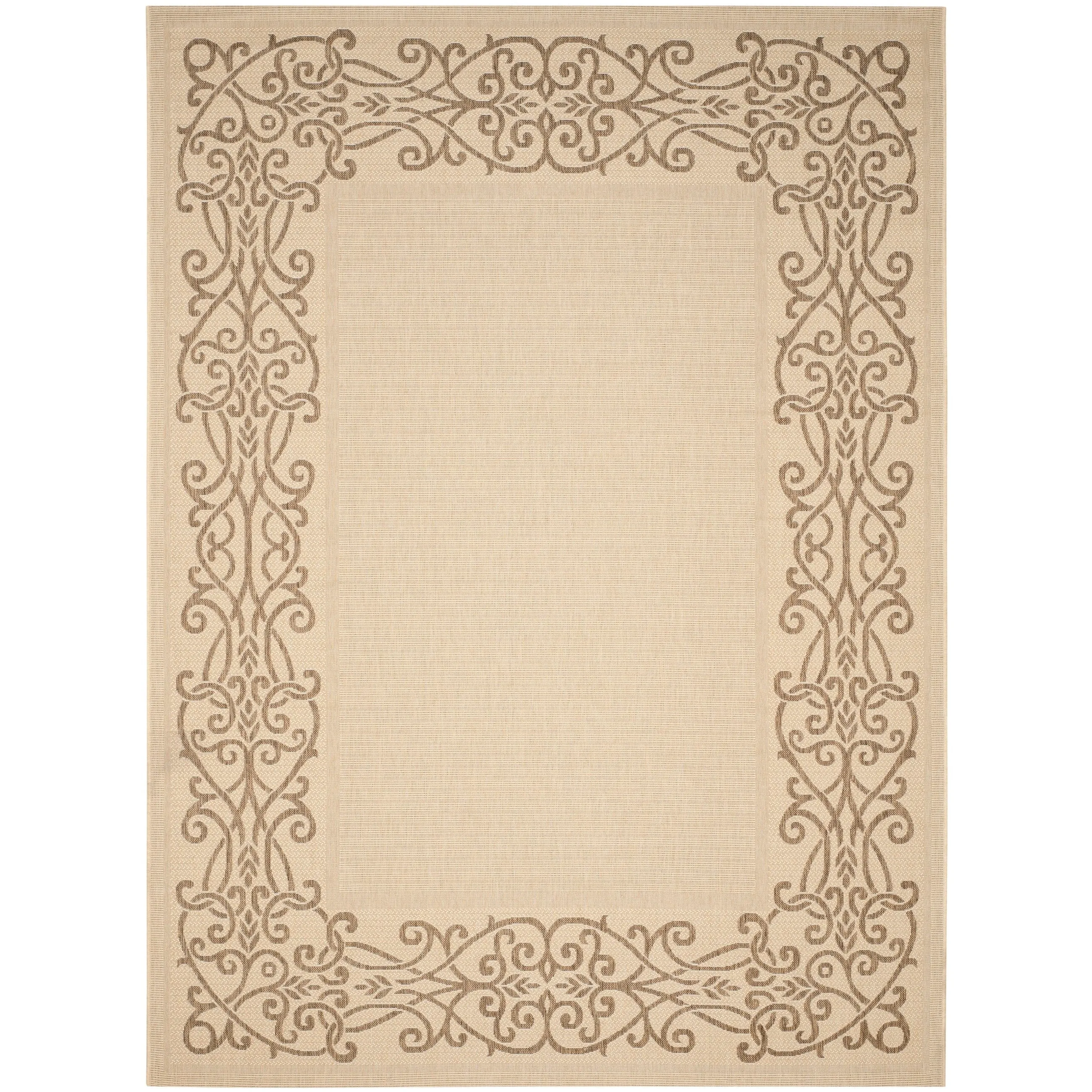 SAFAVIEH Courtyard Ikerne Waterproof Patio Backyard Rug