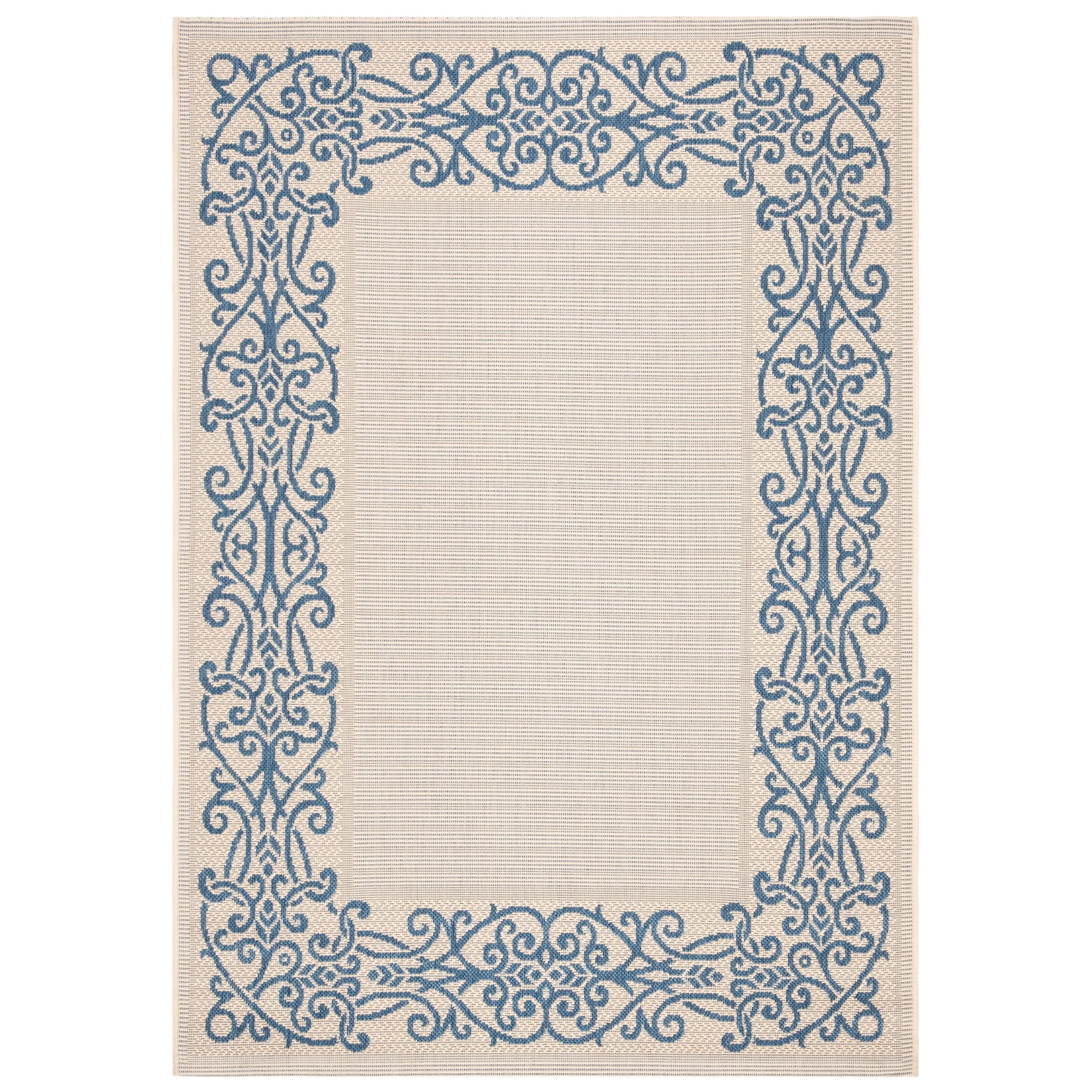 SAFAVIEH Courtyard Ikerne Waterproof Patio Backyard Rug