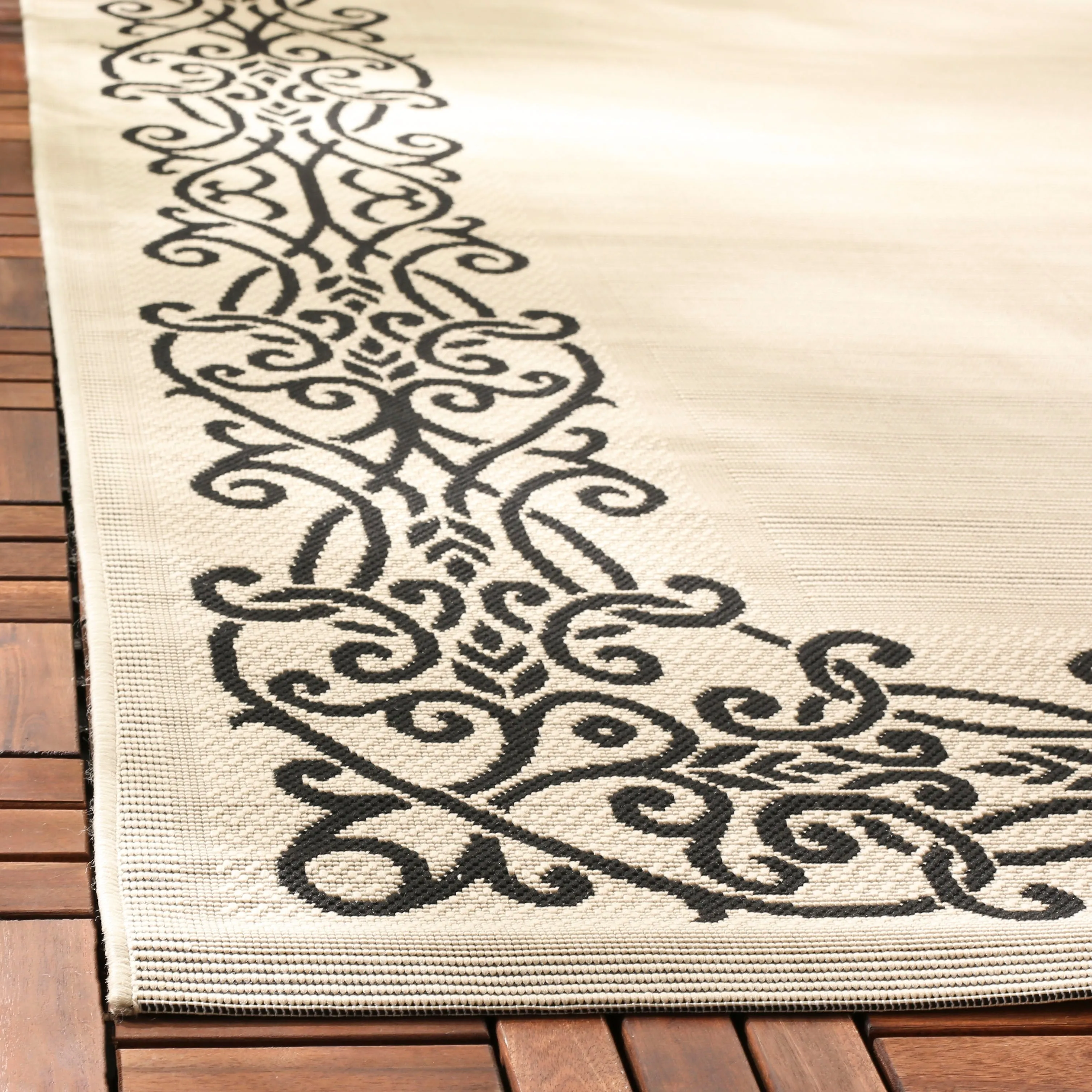 SAFAVIEH Courtyard Ikerne Waterproof Patio Backyard Rug