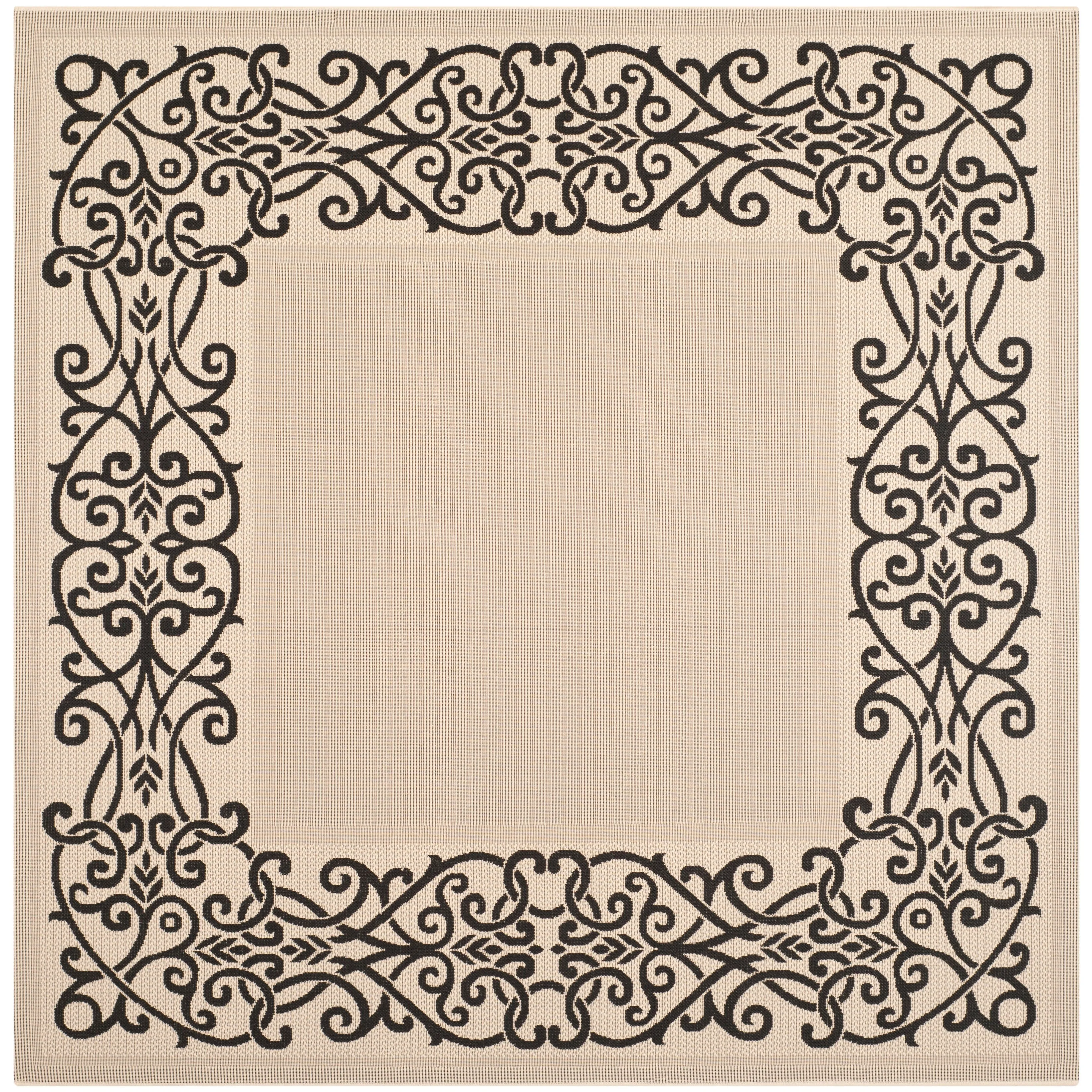 SAFAVIEH Courtyard Ikerne Waterproof Patio Backyard Rug