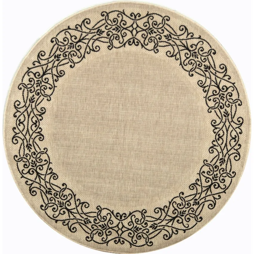 SAFAVIEH Courtyard Ikerne Waterproof Patio Backyard Rug