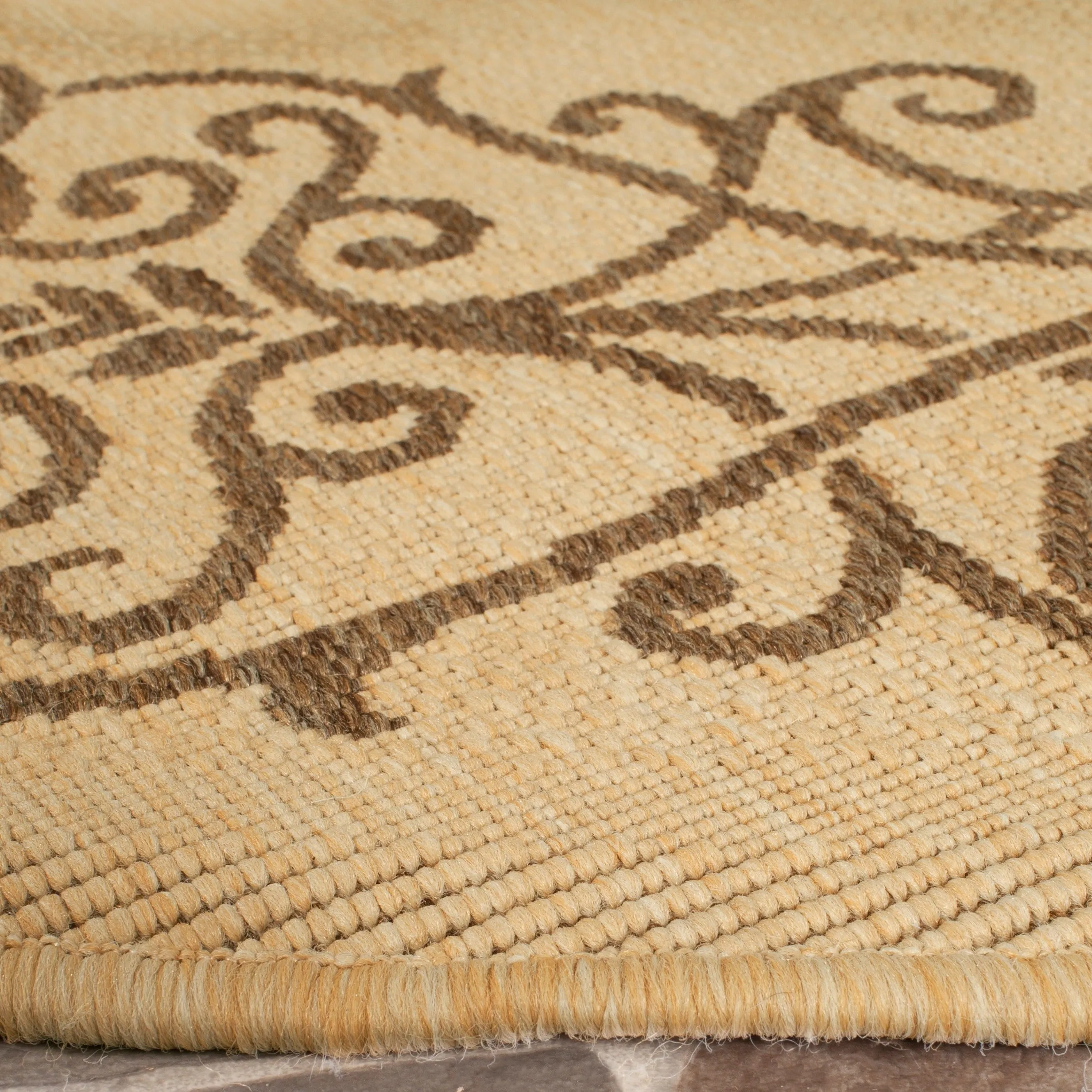 SAFAVIEH Courtyard Ikerne Waterproof Patio Backyard Rug