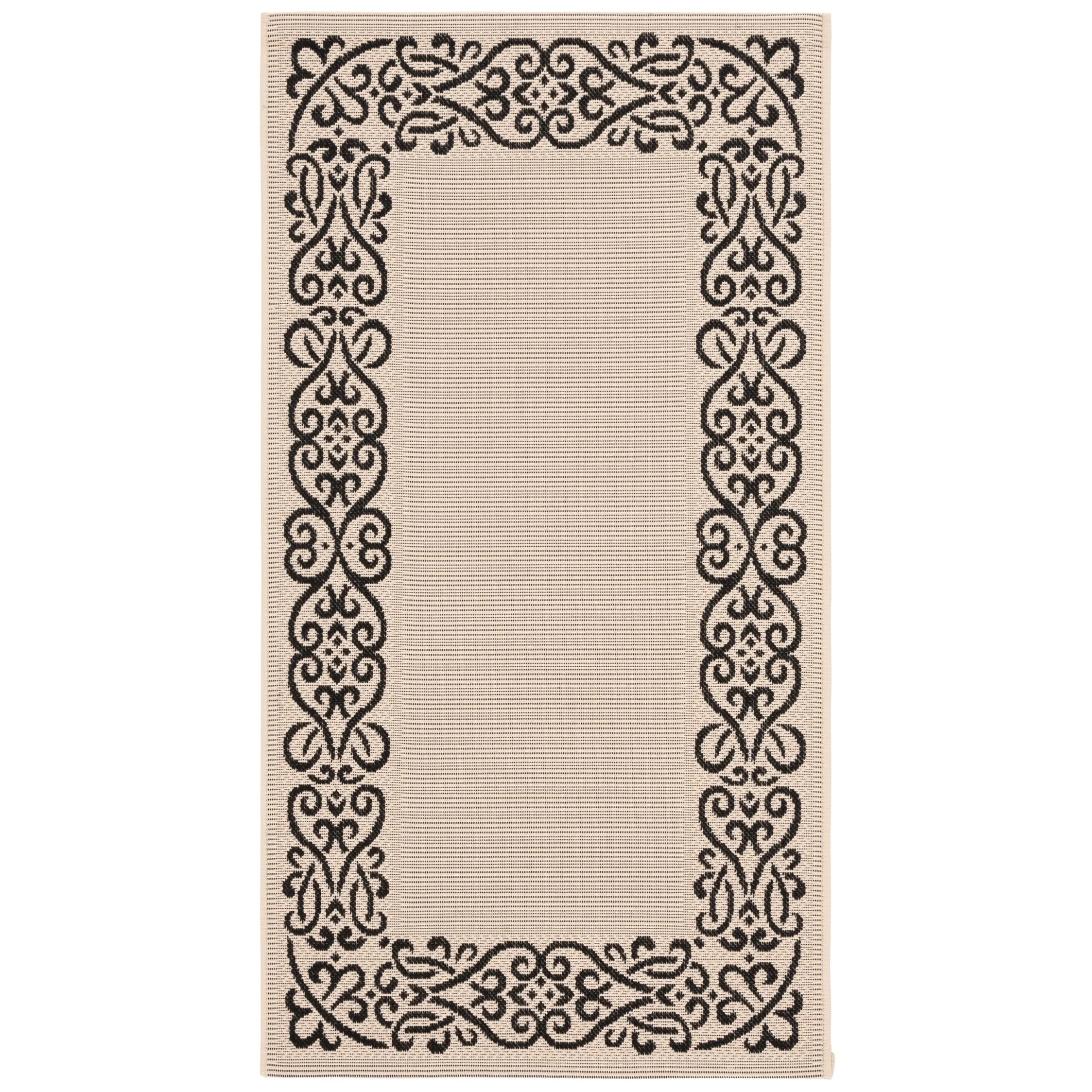 SAFAVIEH Courtyard Ikerne Waterproof Patio Backyard Rug