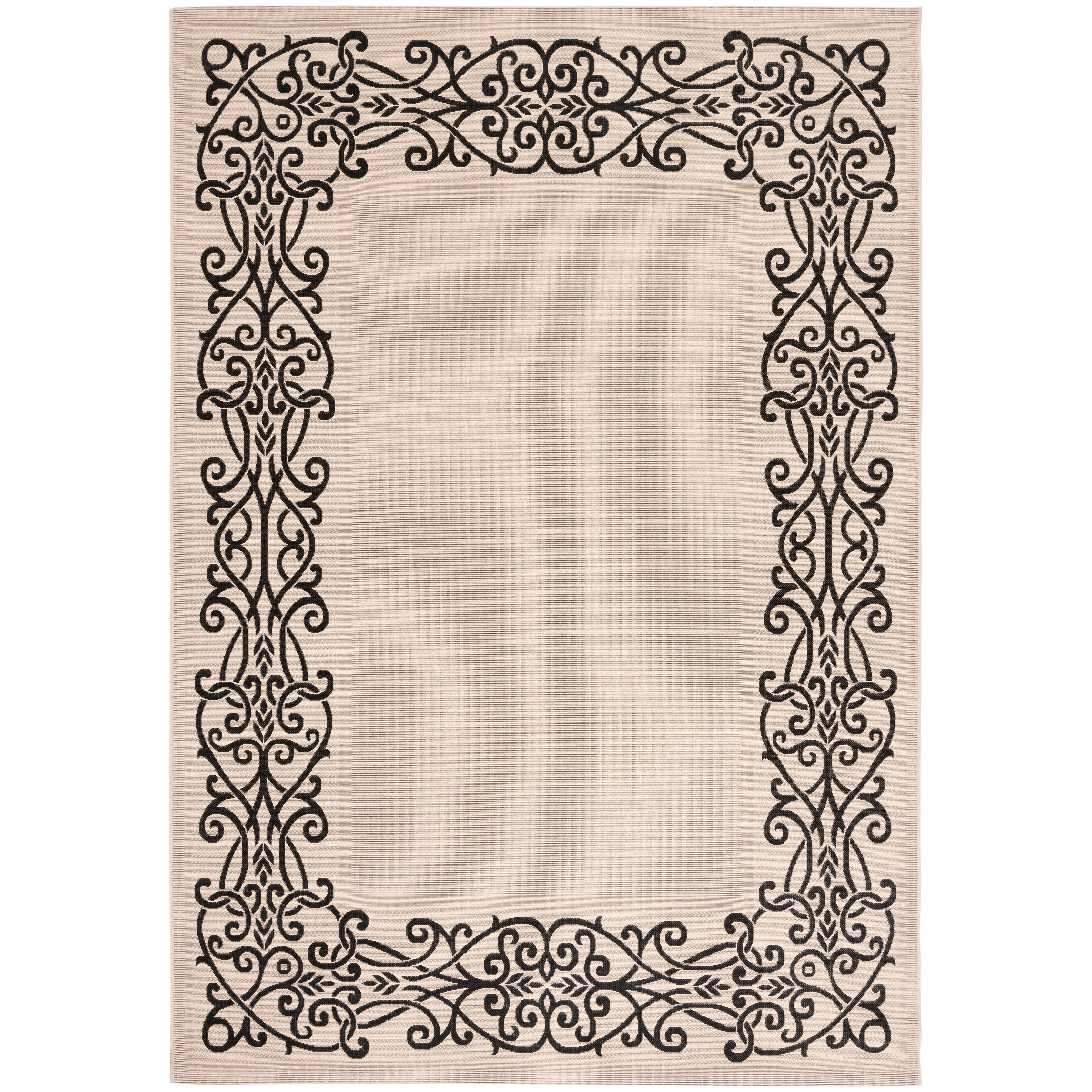 SAFAVIEH Courtyard Ikerne Waterproof Patio Backyard Rug
