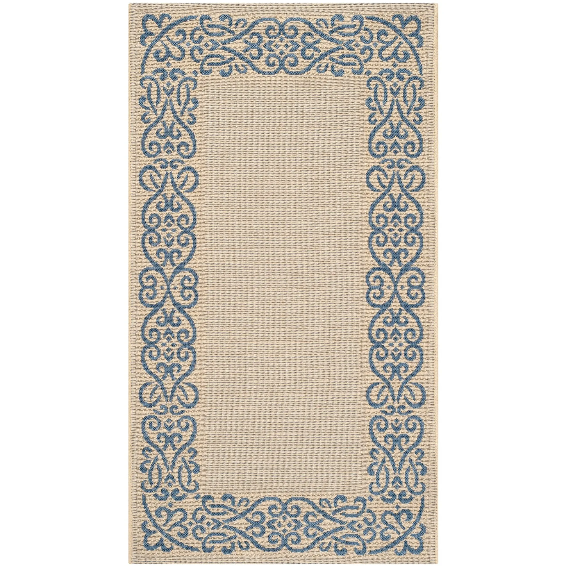 SAFAVIEH Courtyard Ikerne Waterproof Patio Backyard Rug