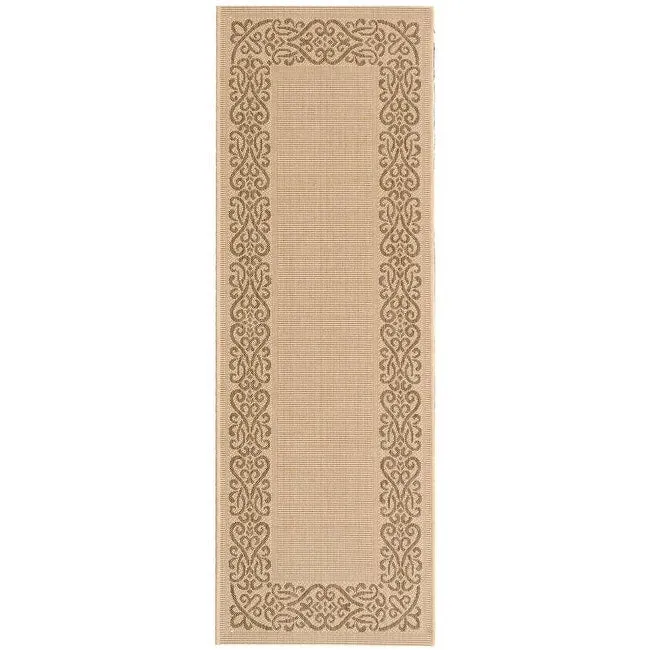 SAFAVIEH Courtyard Ikerne Waterproof Patio Backyard Rug