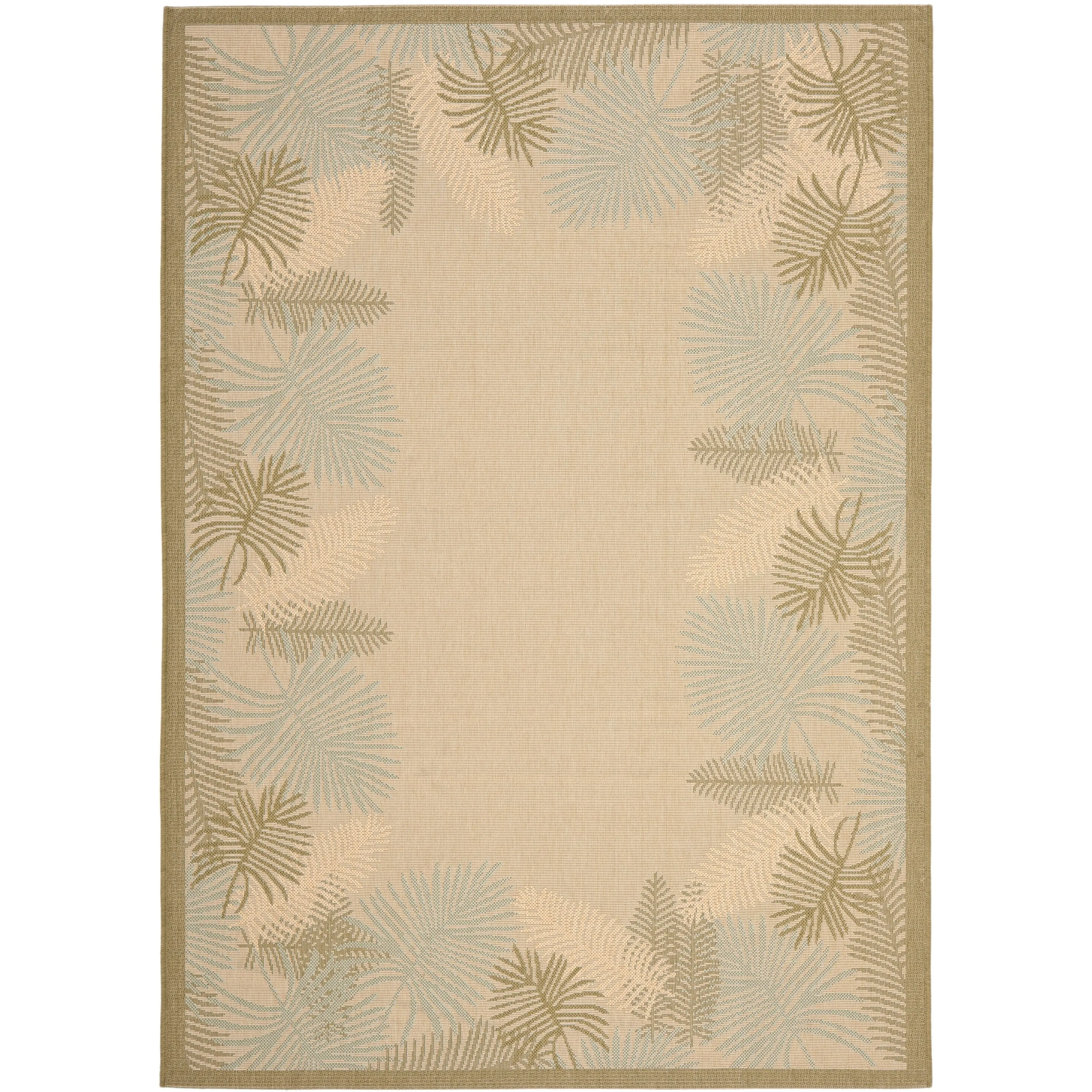 SAFAVIEH Courtyard Lawrie Indoor/ Outdoor Waterproof Patio Backyard Rug