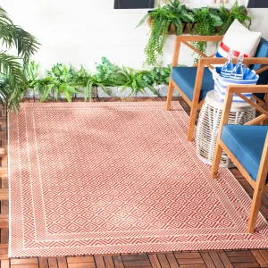 SAFAVIEH Courtyard Lenaik Indoor/ Outdoor Waterproof Patio Backyard Rug
