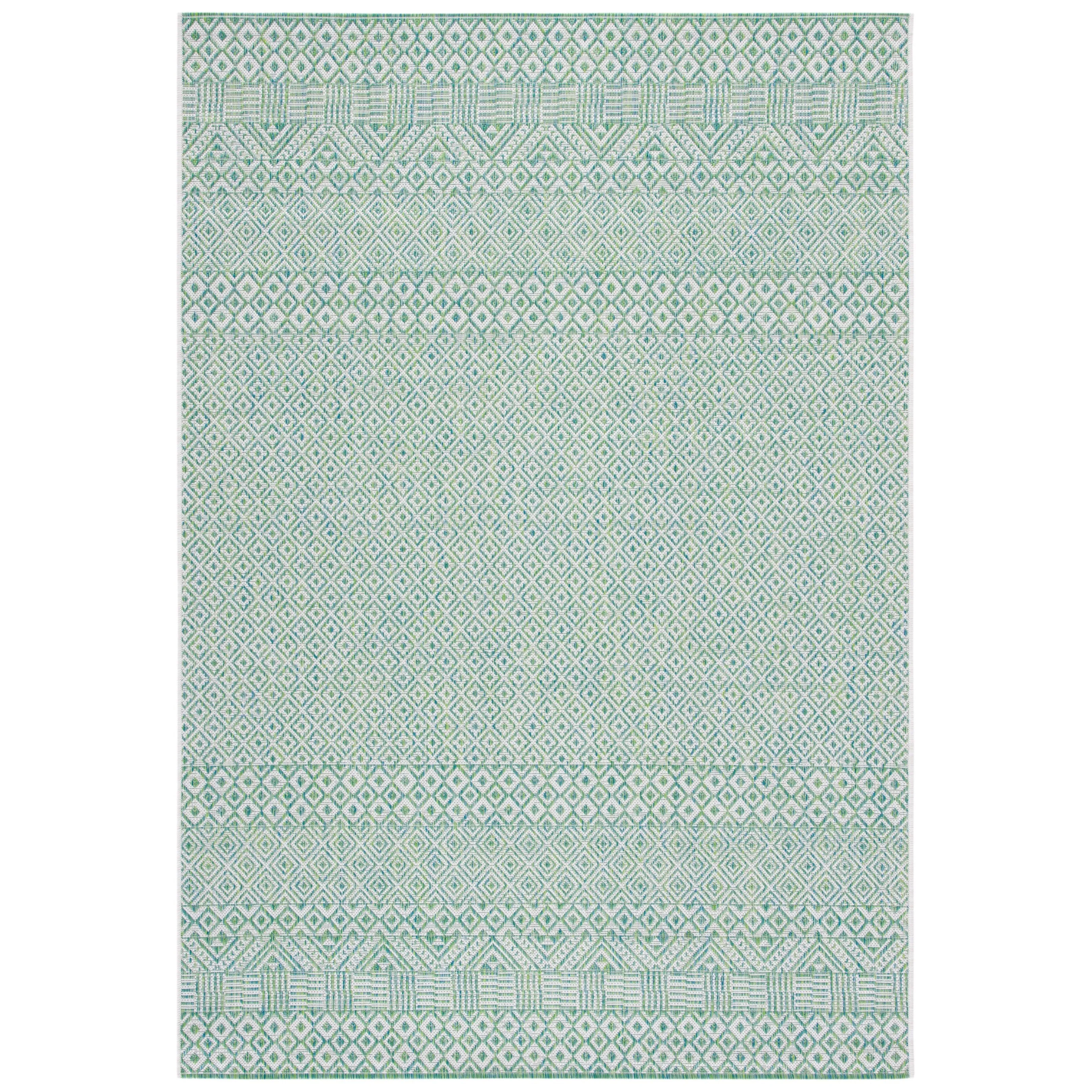 SAFAVIEH Courtyard Leonara Indoor/Outdoor Waterproof Patio Backyard Rug