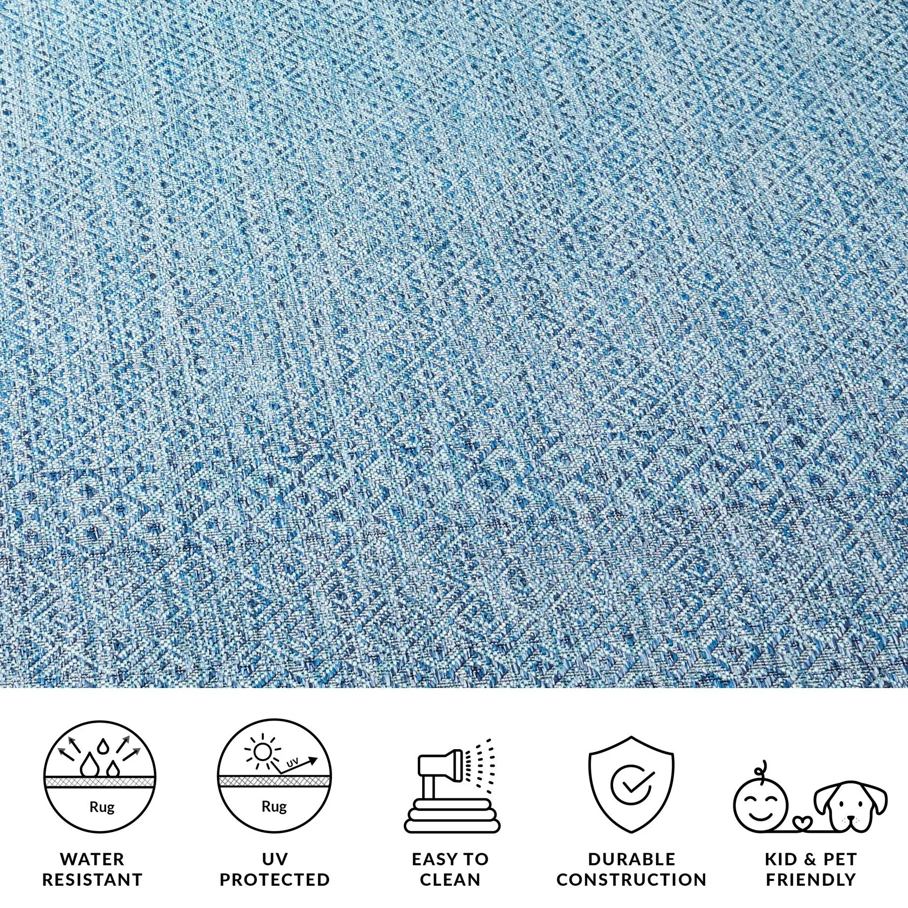 SAFAVIEH Courtyard Leonara Indoor/Outdoor Waterproof Patio Backyard Rug
