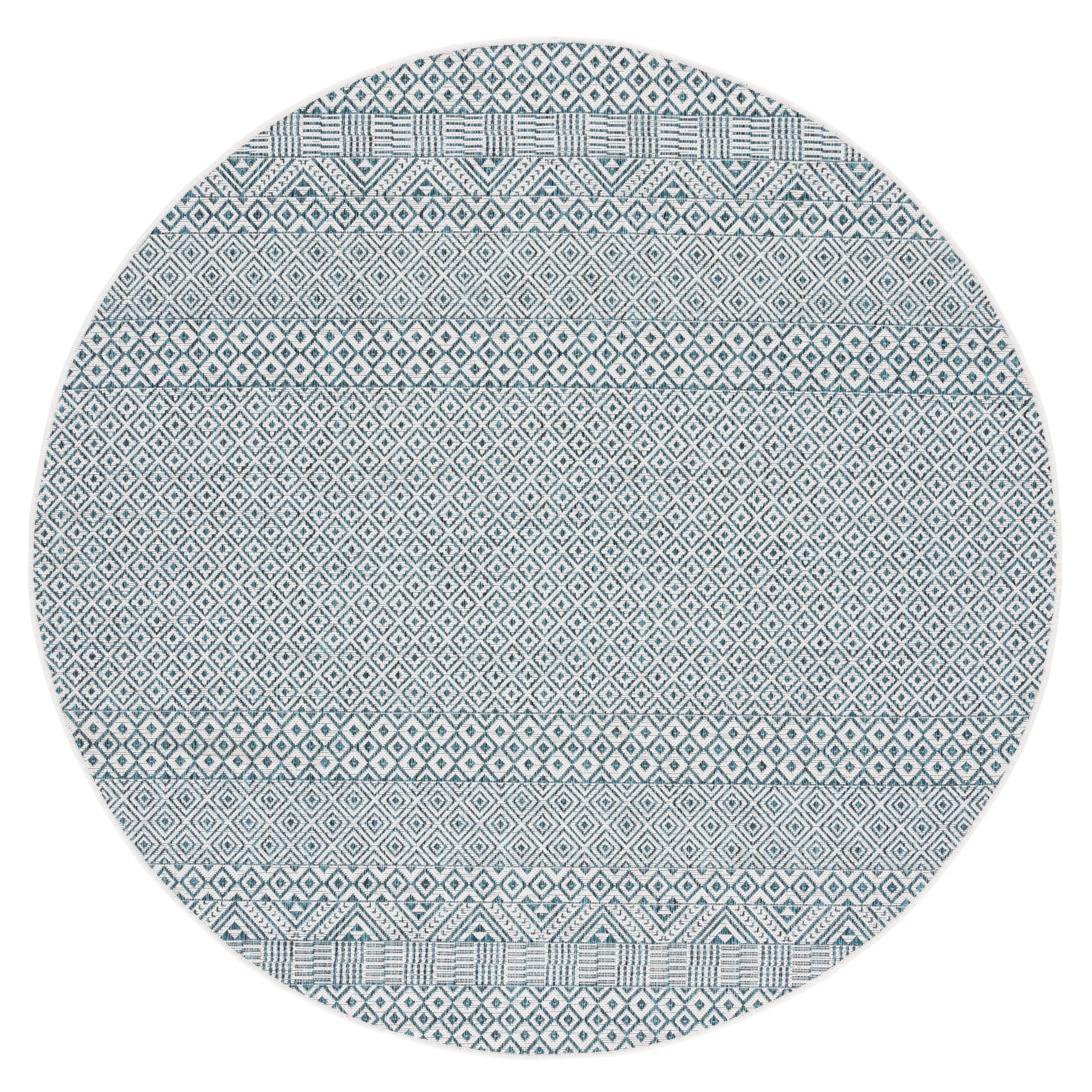 SAFAVIEH Courtyard Leonara Indoor/Outdoor Waterproof Patio Backyard Rug