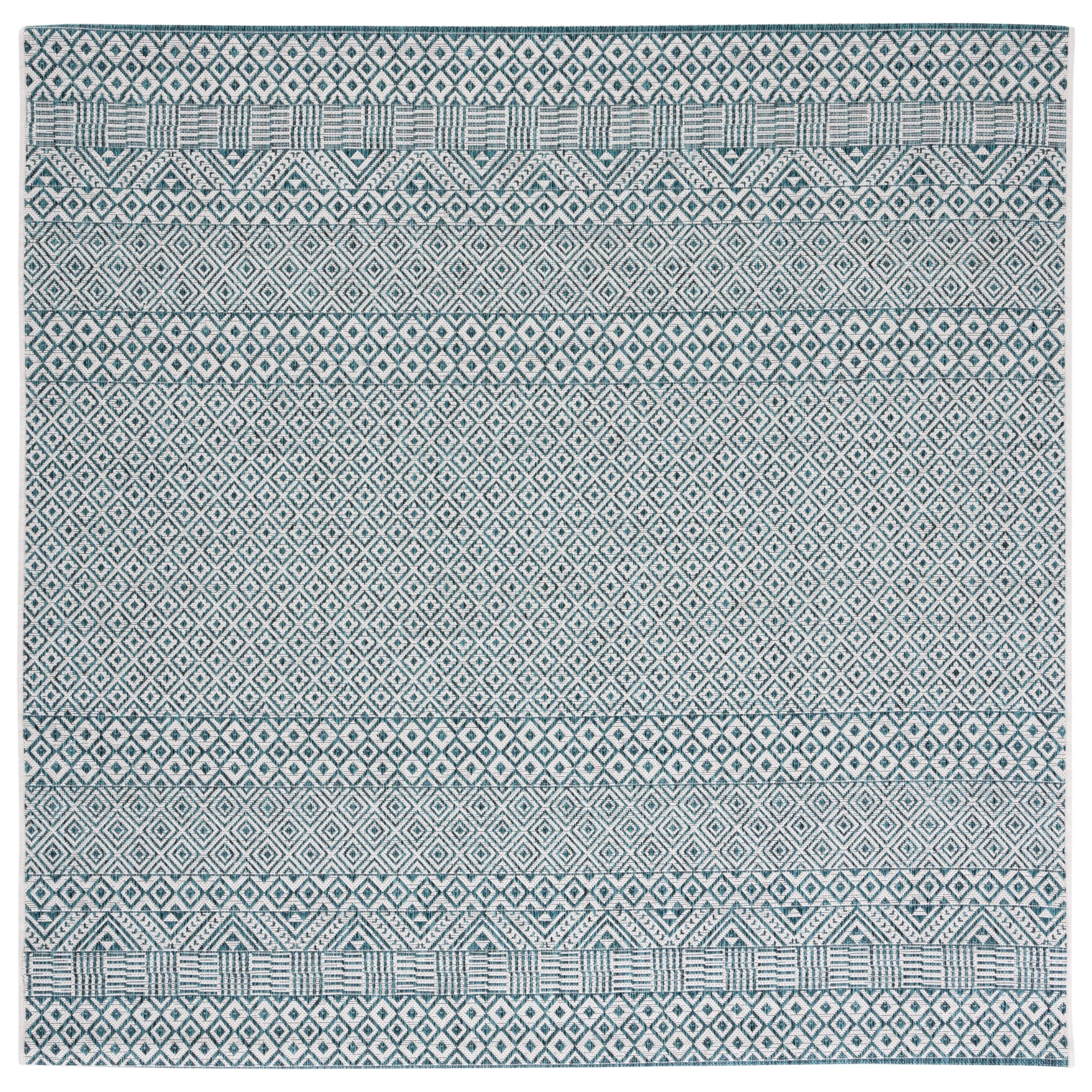 SAFAVIEH Courtyard Leonara Indoor/Outdoor Waterproof Patio Backyard Rug