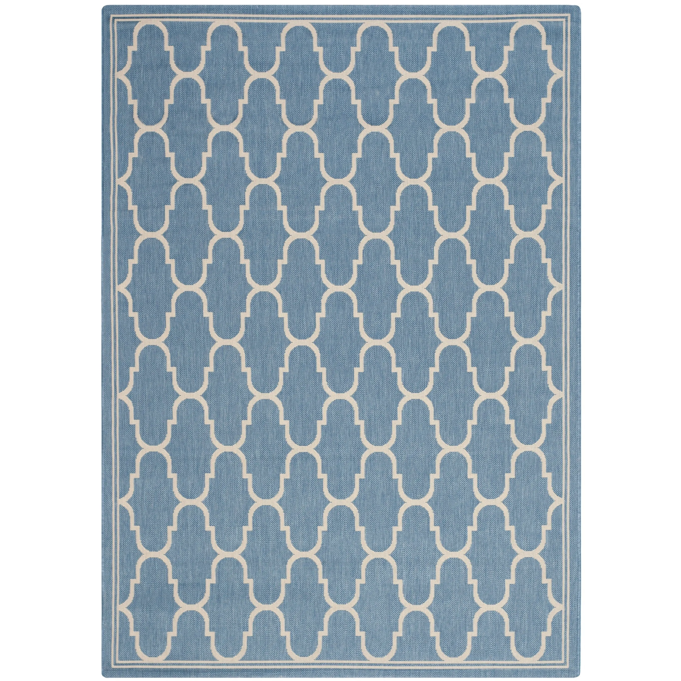 SAFAVIEH Courtyard Lita Waterproof Trellis Backyard Patio Rug