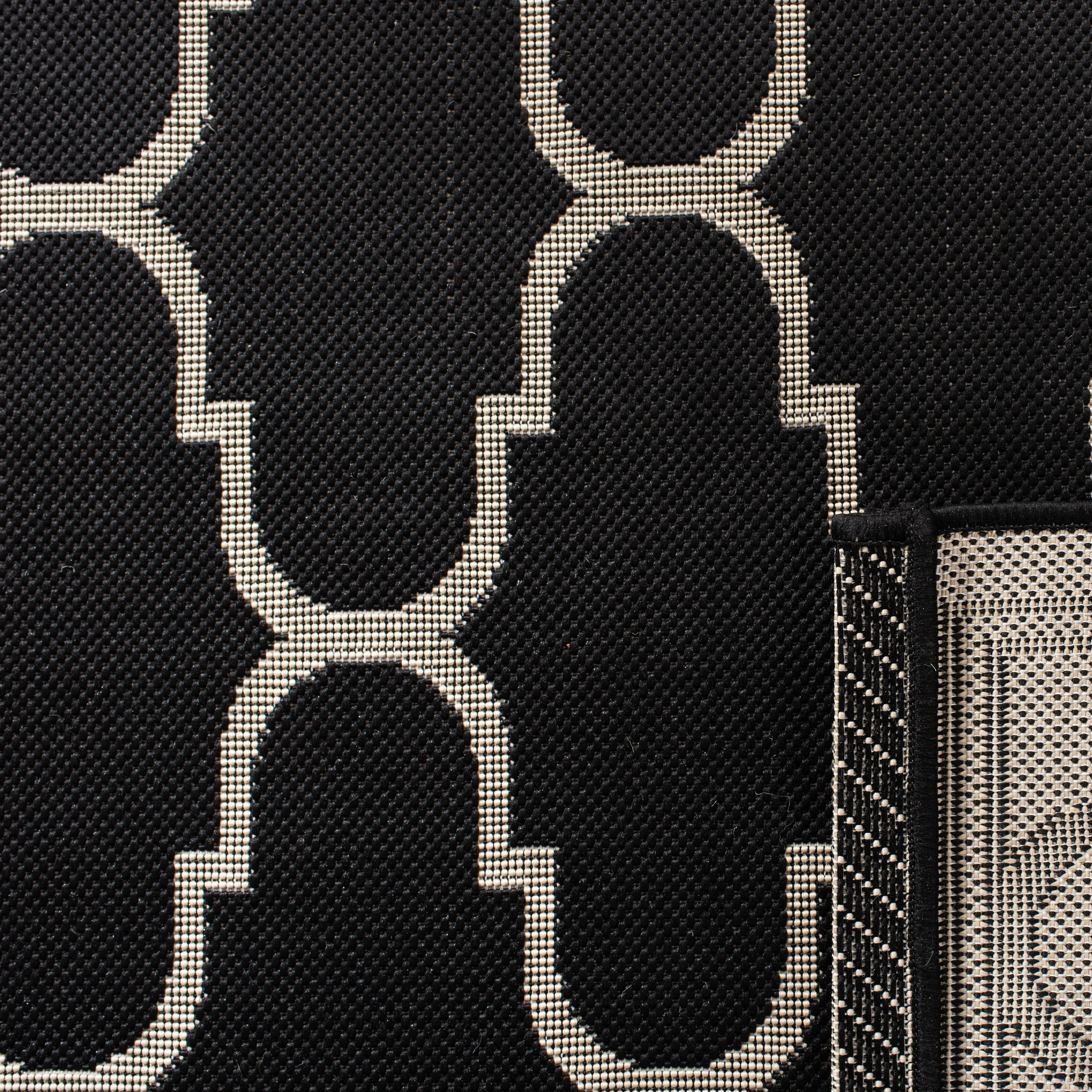 SAFAVIEH Courtyard Lita Waterproof Trellis Backyard Patio Rug