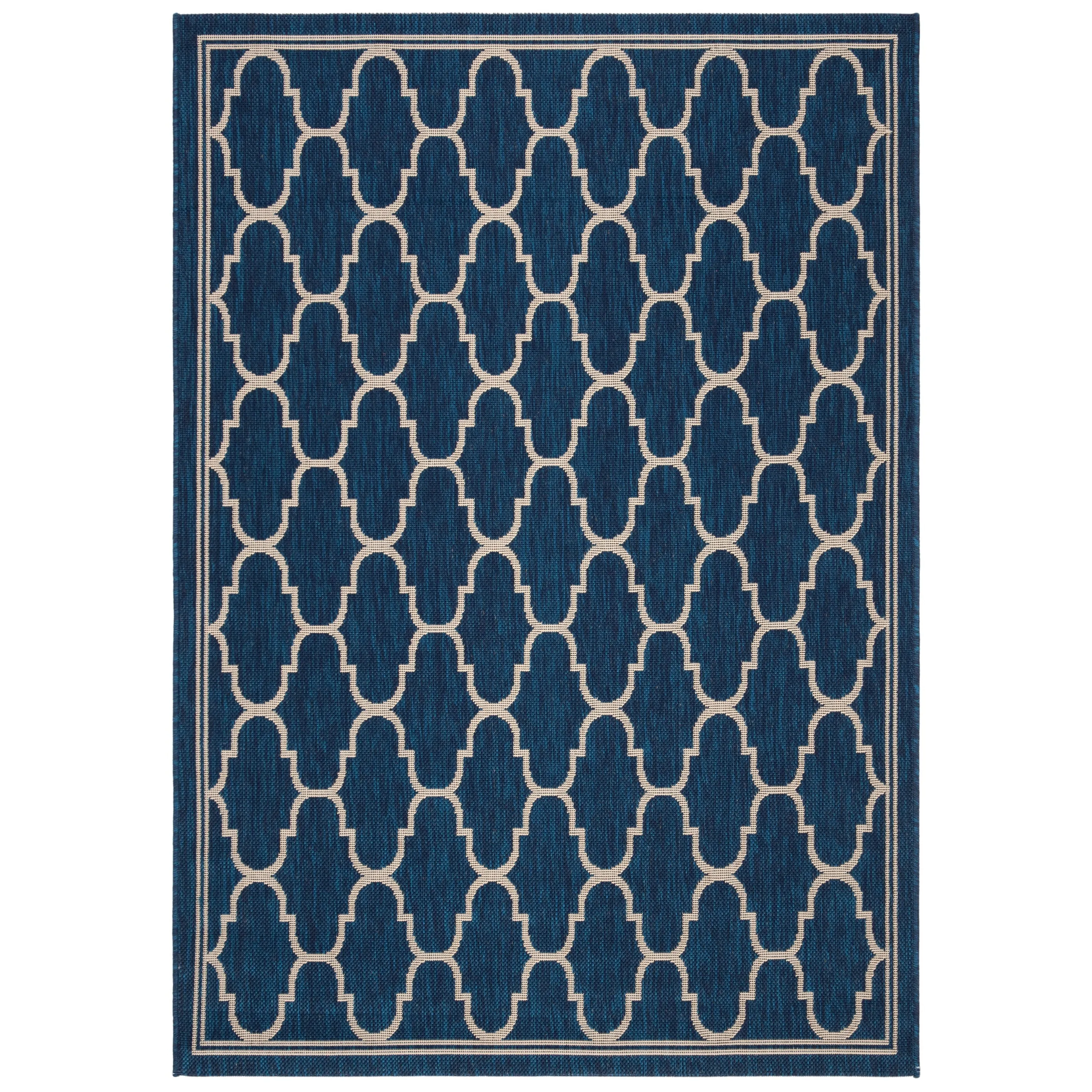 SAFAVIEH Courtyard Lita Waterproof Trellis Backyard Patio Rug