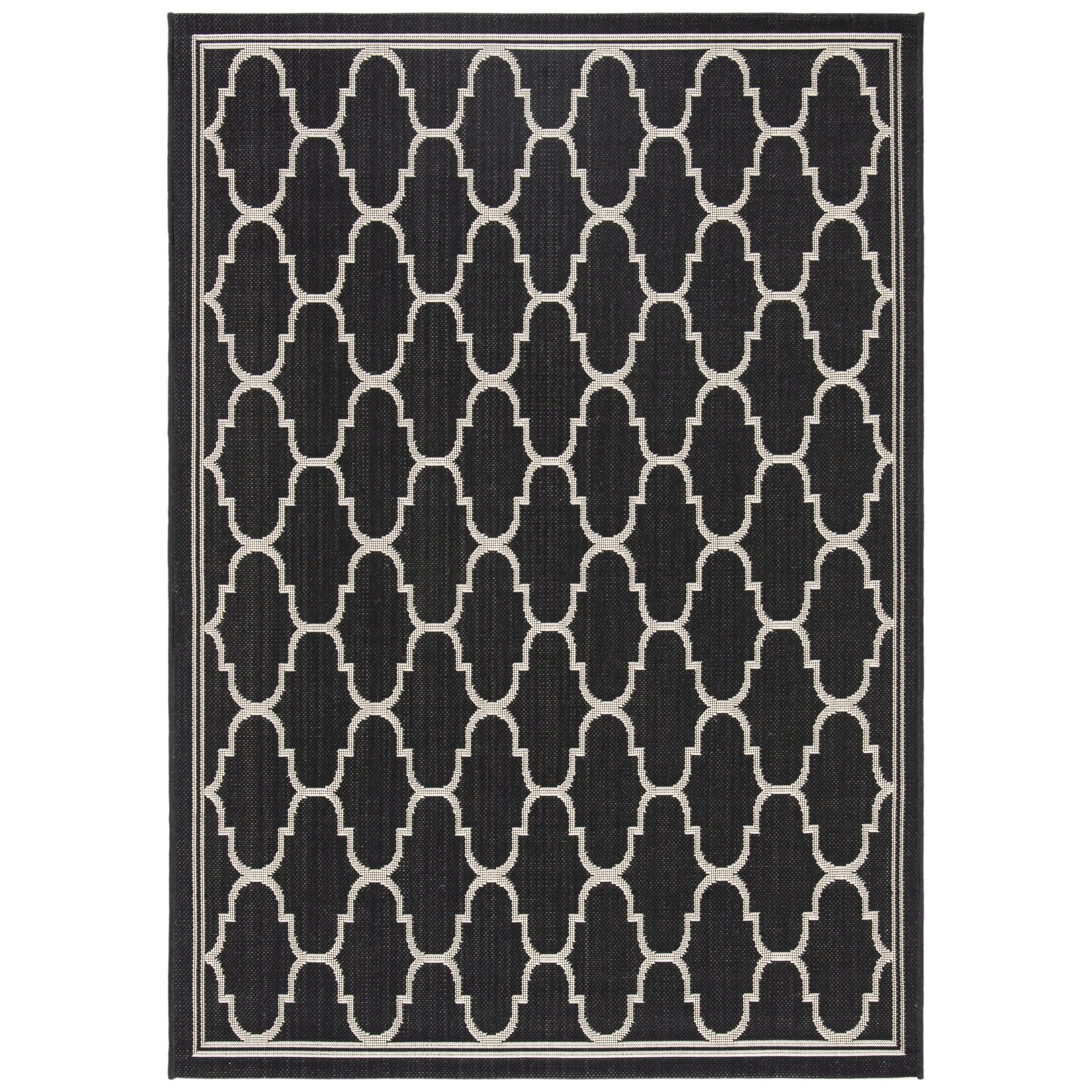 SAFAVIEH Courtyard Lita Waterproof Trellis Backyard Patio Rug