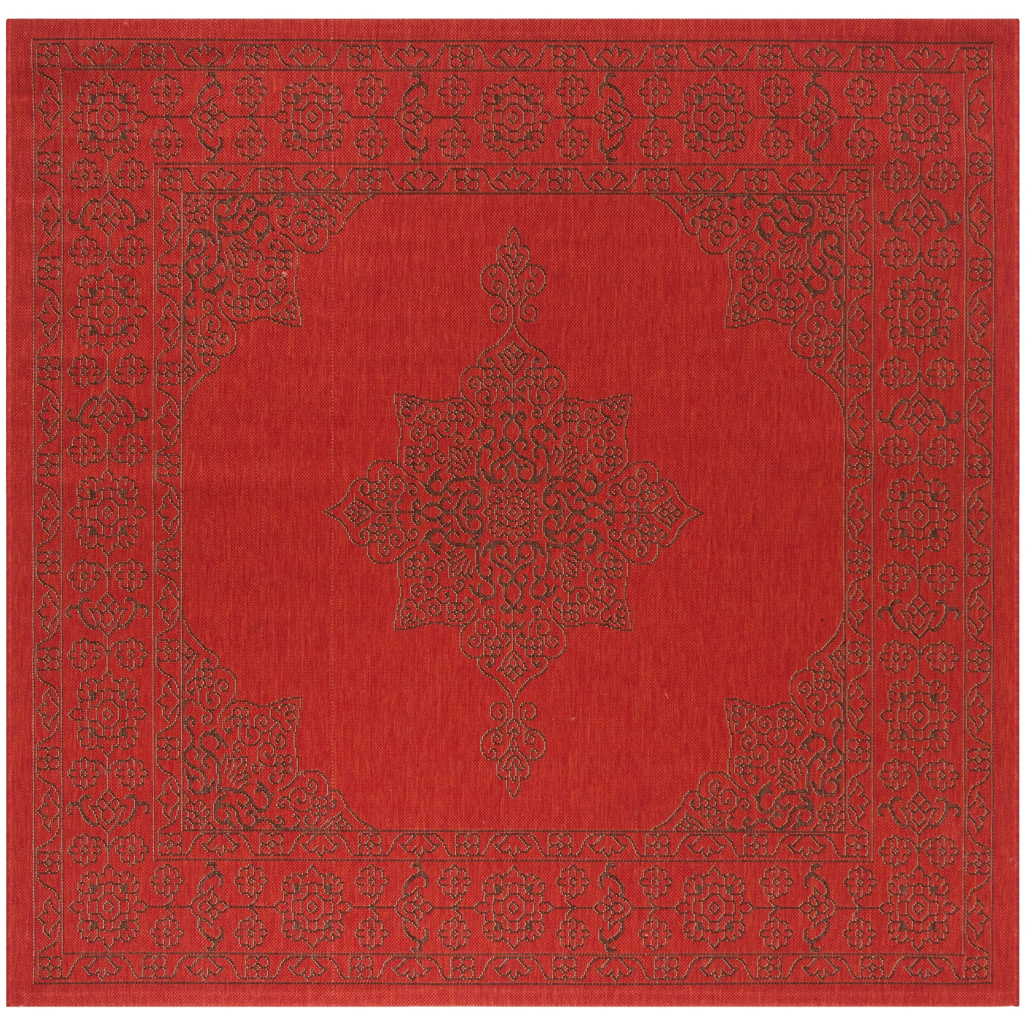 SAFAVIEH Courtyard Margy Indoor/ Outdoor Waterproof Patio Backyard Rug