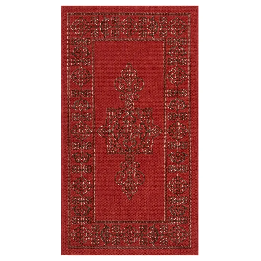 SAFAVIEH Courtyard Margy Indoor/ Outdoor Waterproof Patio Backyard Rug