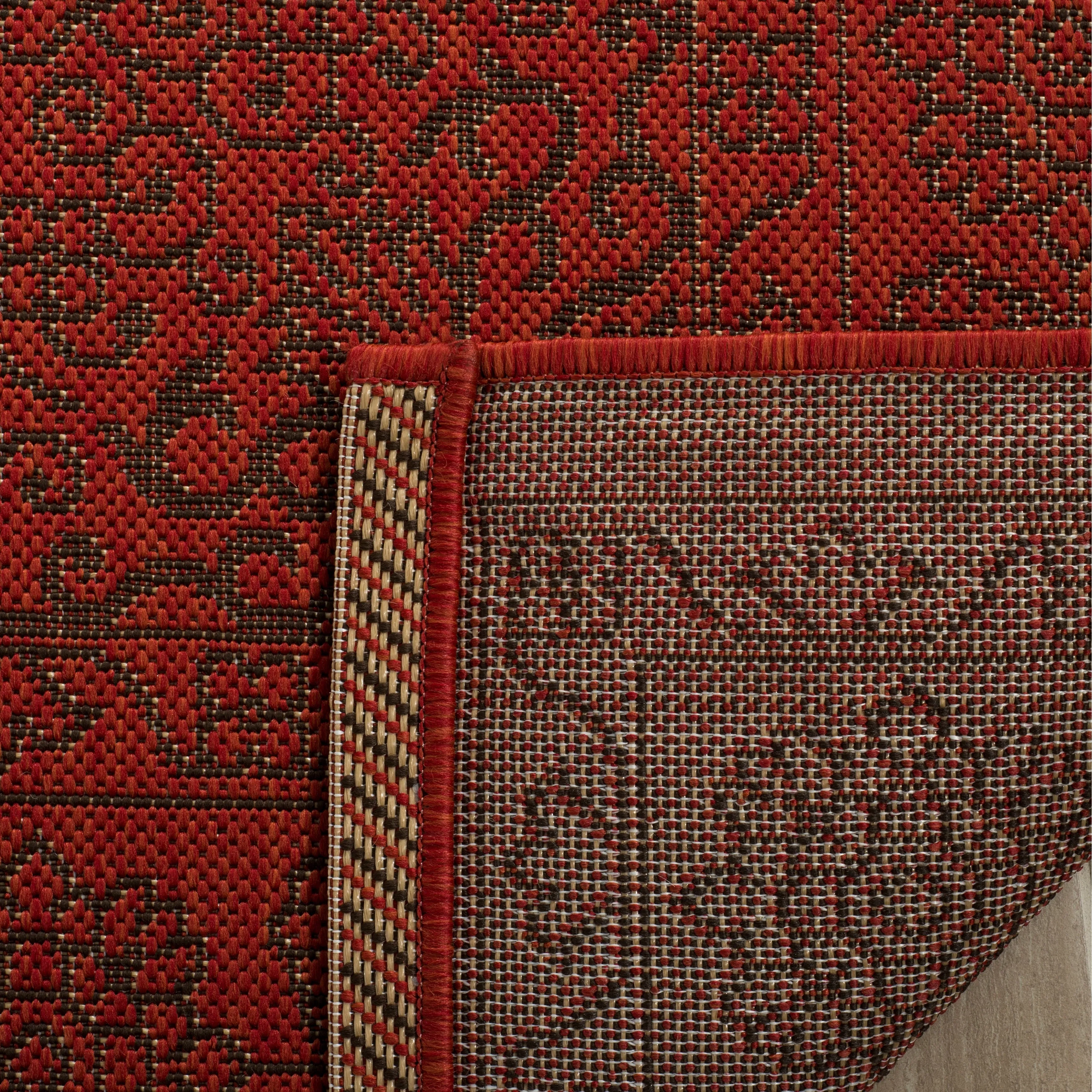 SAFAVIEH Courtyard Margy Indoor/ Outdoor Waterproof Patio Backyard Rug