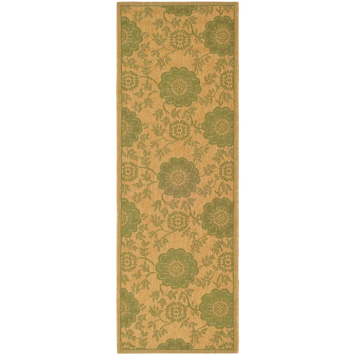SAFAVIEH Courtyard Masaomi Indoor/ Outdoor Waterproof Patio Backyard Rug