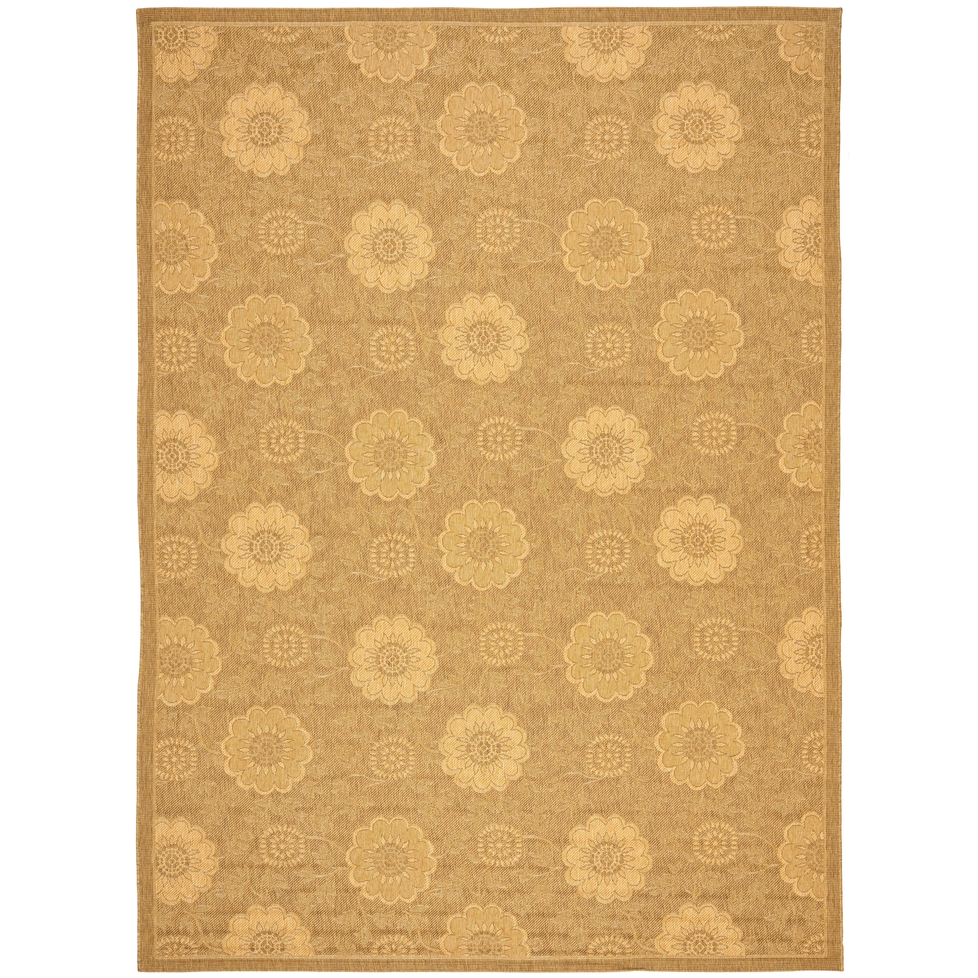 SAFAVIEH Courtyard Masaomi Indoor/ Outdoor Waterproof Patio Backyard Rug