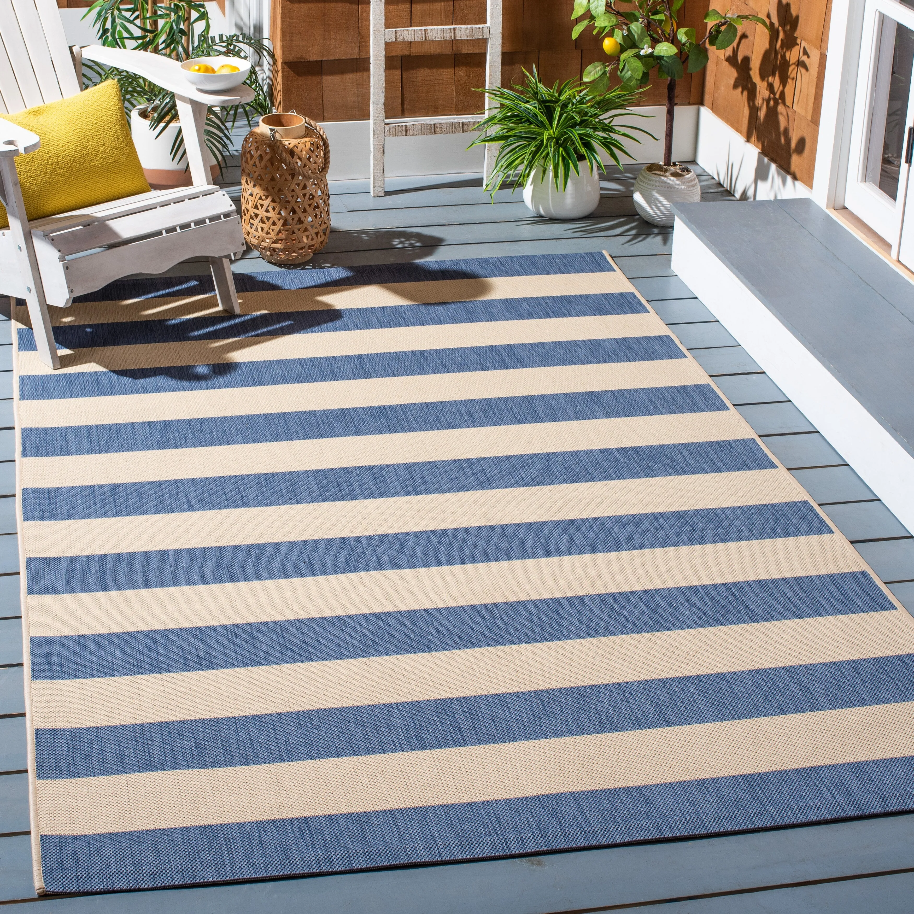SAFAVIEH Courtyard Maysa Indoor/ Outdoor Waterproof Backyard Patio Rug