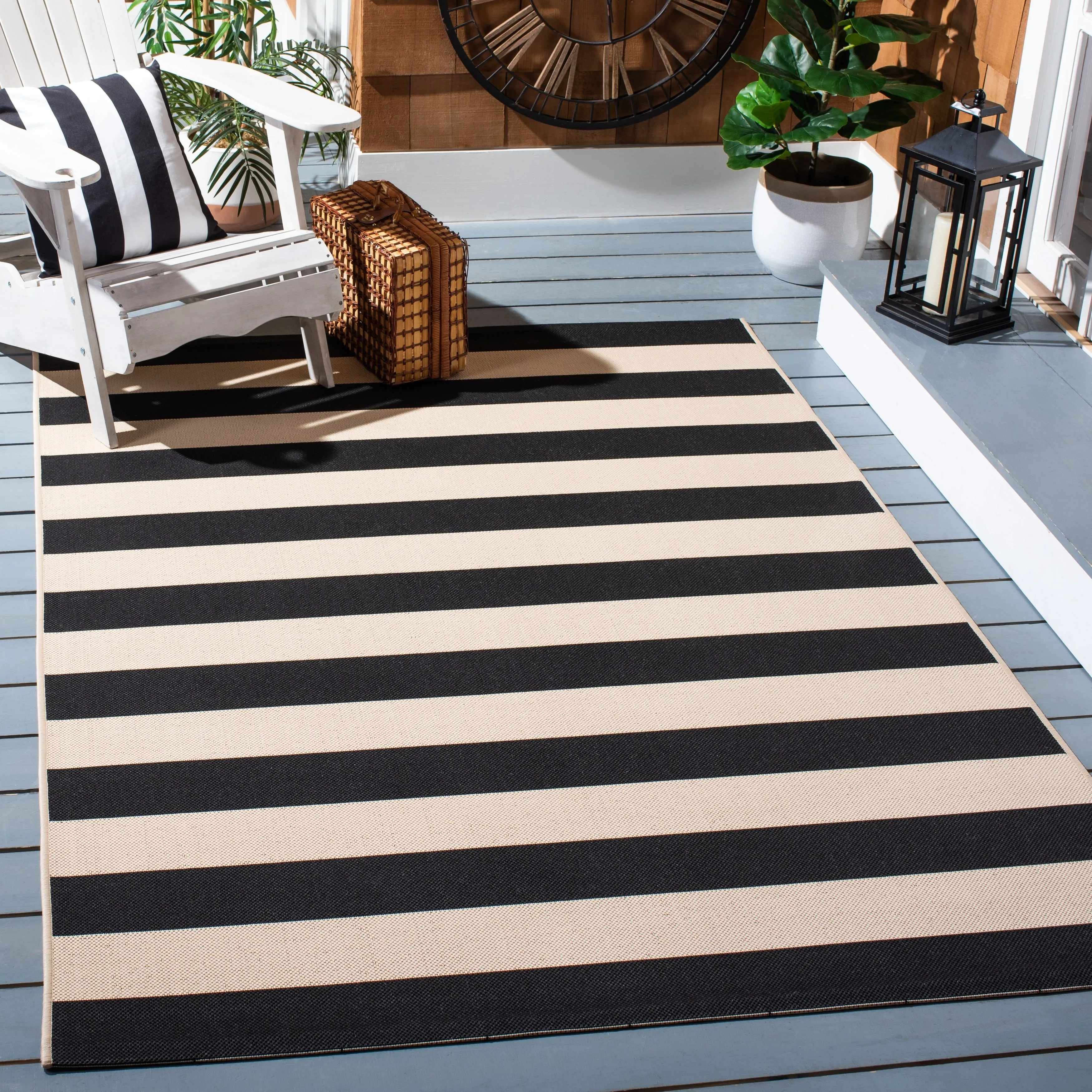 SAFAVIEH Courtyard Maysa Indoor/ Outdoor Waterproof Backyard Patio Rug