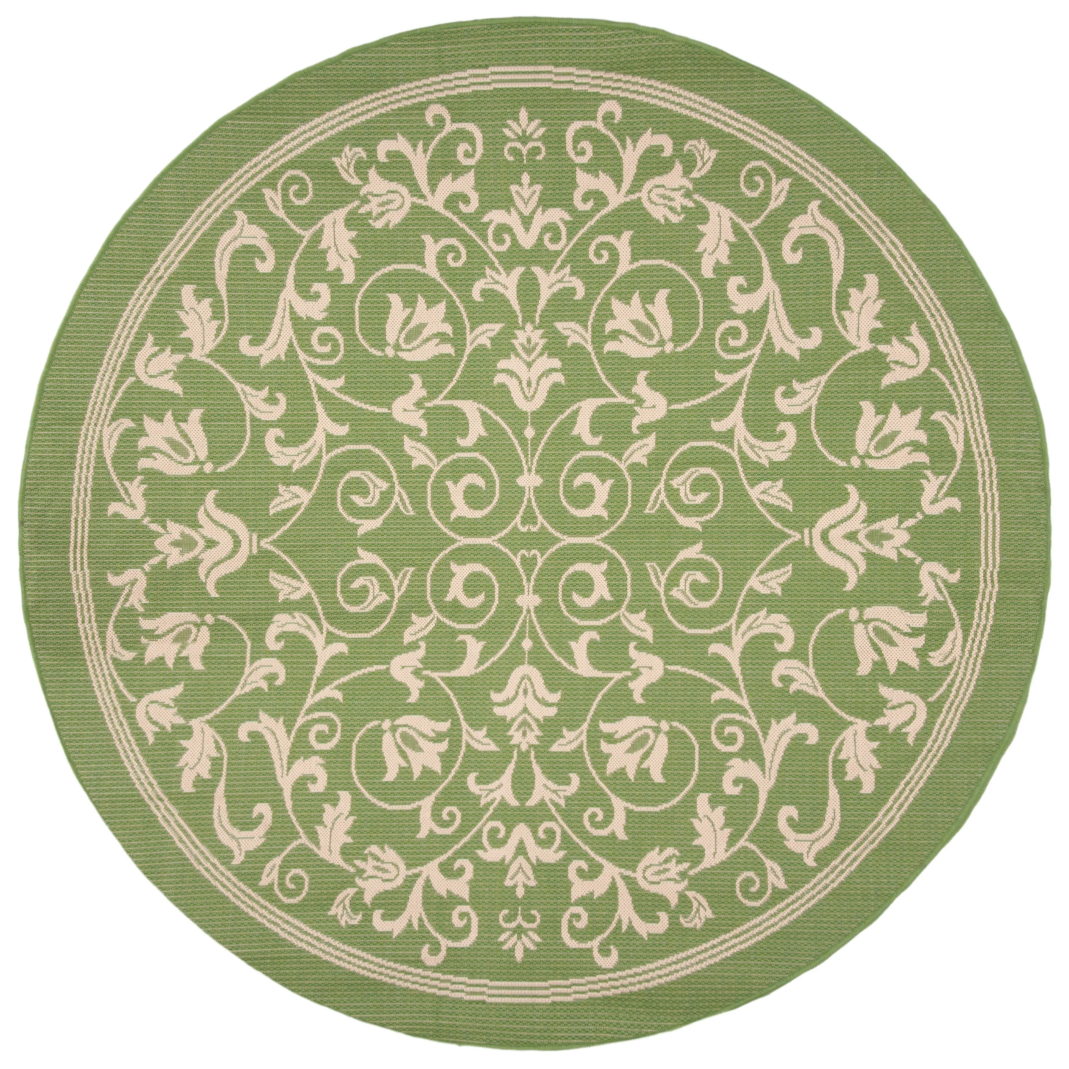 SAFAVIEH Courtyard Miljeta Indoor/ Outdoor Waterproof Patio Backyard Rug