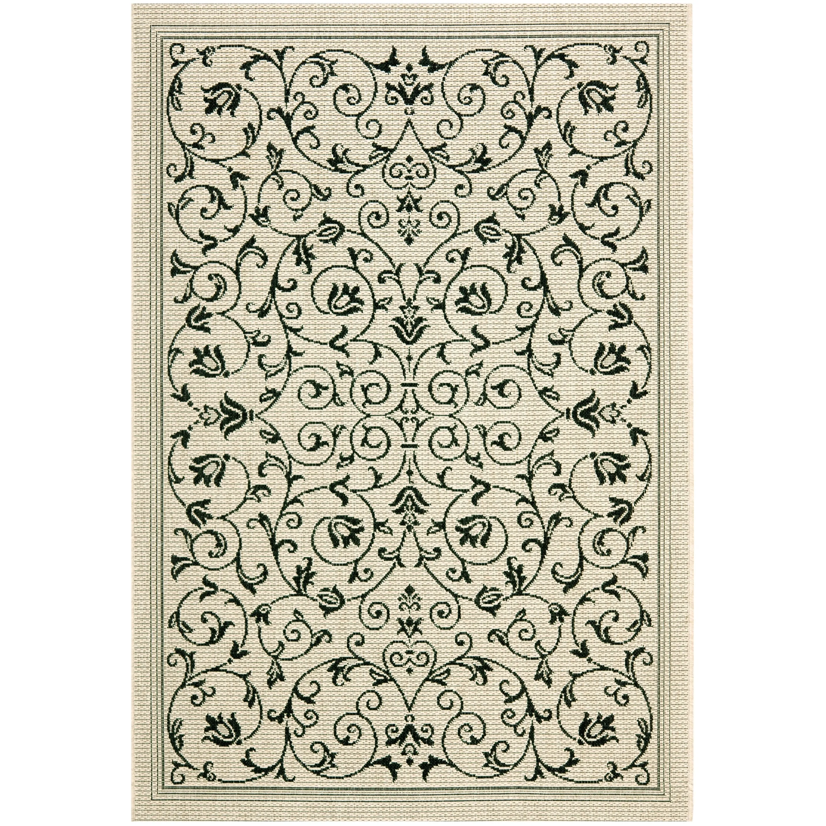SAFAVIEH Courtyard Miljeta Indoor/ Outdoor Waterproof Patio Backyard Rug
