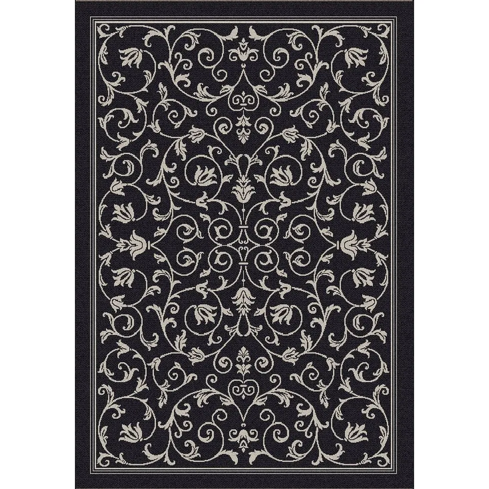 SAFAVIEH Courtyard Miljeta Indoor/ Outdoor Waterproof Patio Backyard Rug