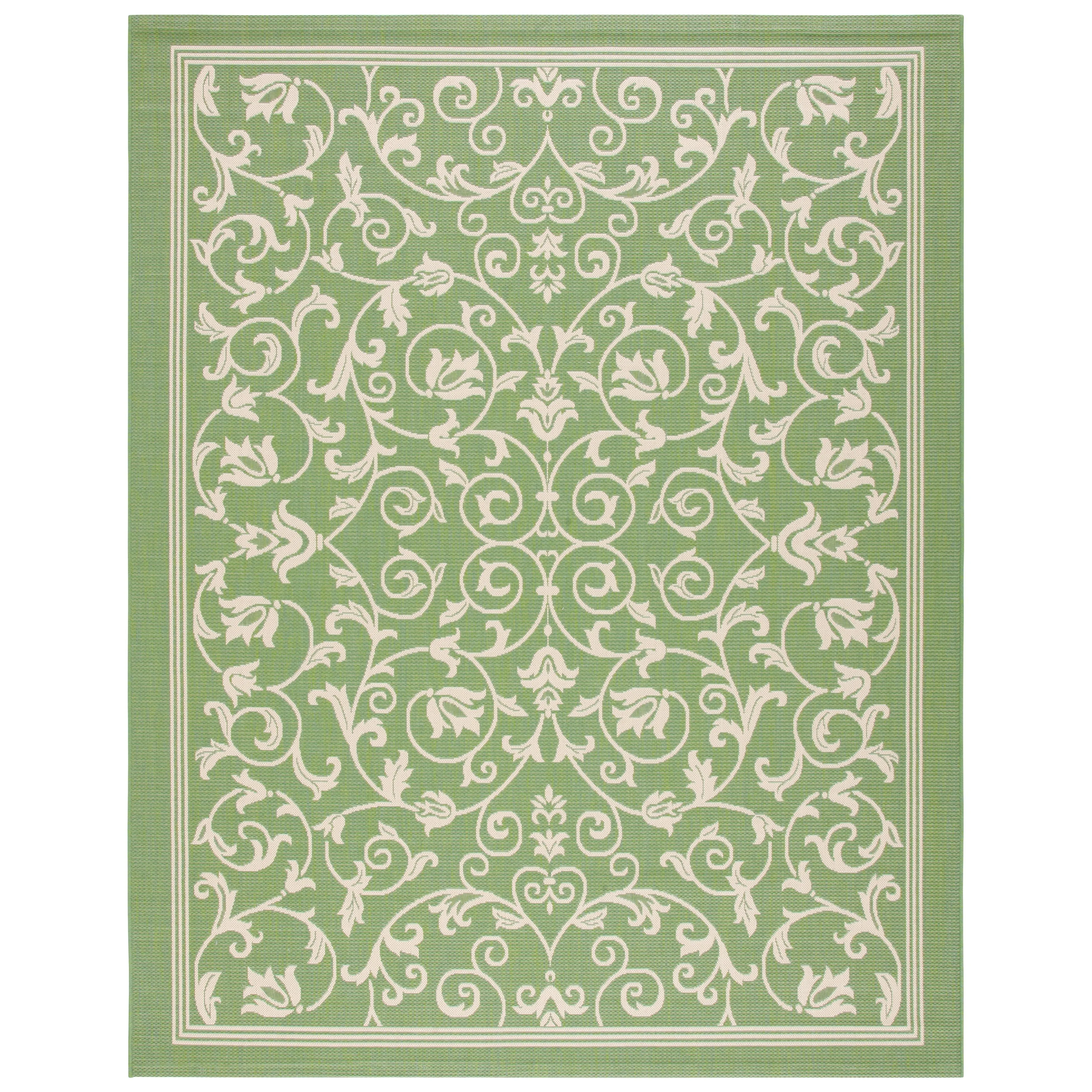 SAFAVIEH Courtyard Miljeta Indoor/ Outdoor Waterproof Patio Backyard Rug