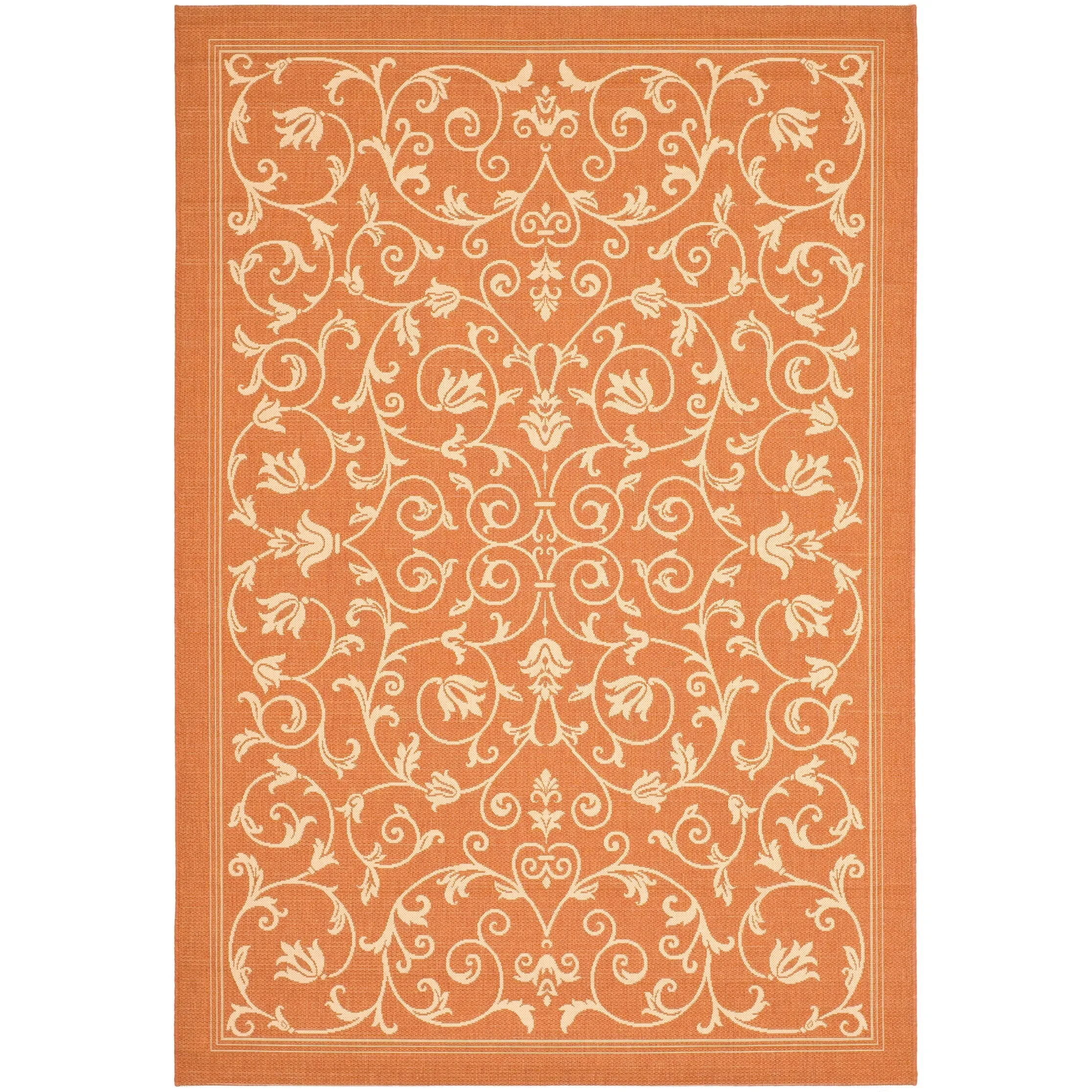 SAFAVIEH Courtyard Miljeta Indoor/ Outdoor Waterproof Patio Backyard Rug