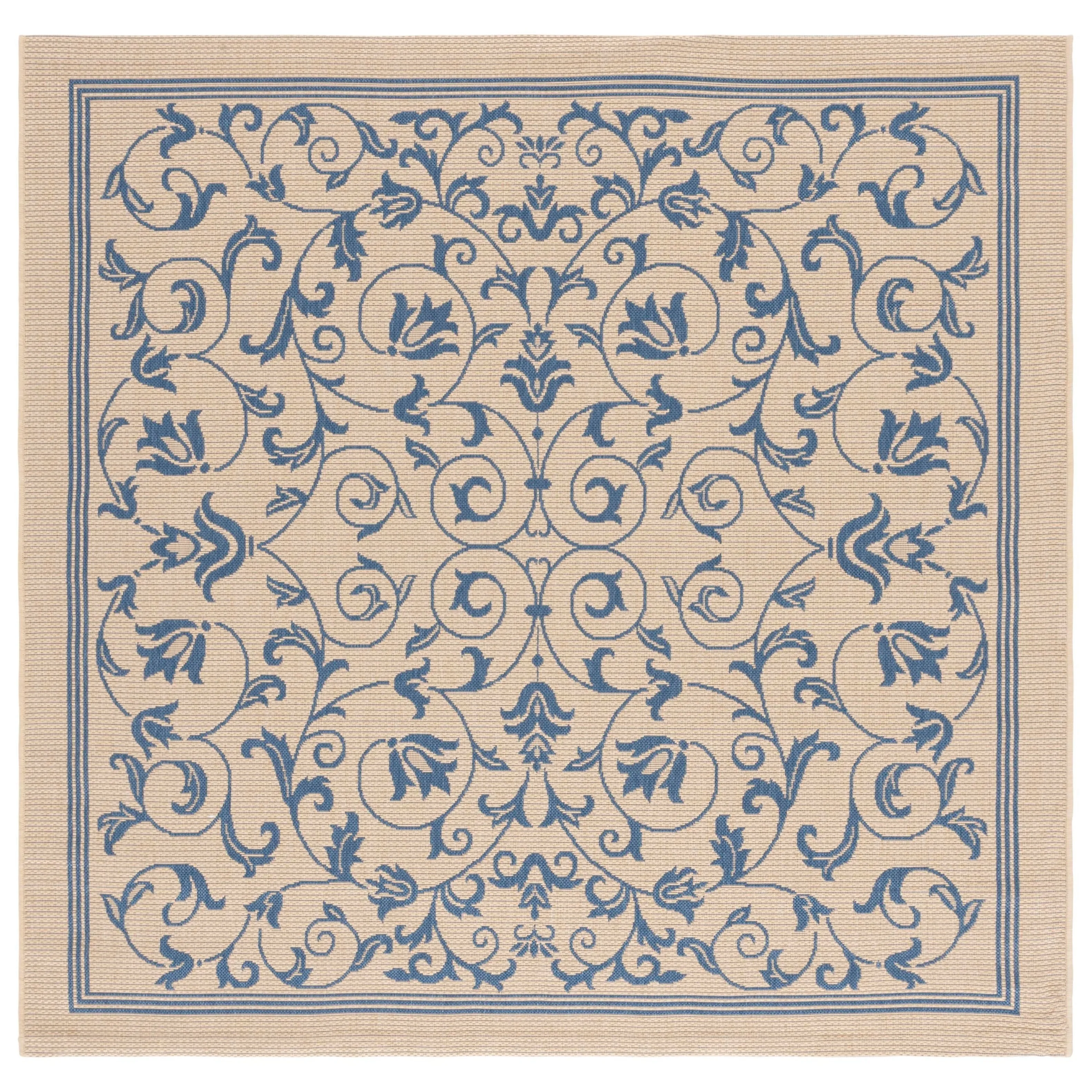 SAFAVIEH Courtyard Miljeta Indoor/ Outdoor Waterproof Patio Backyard Rug