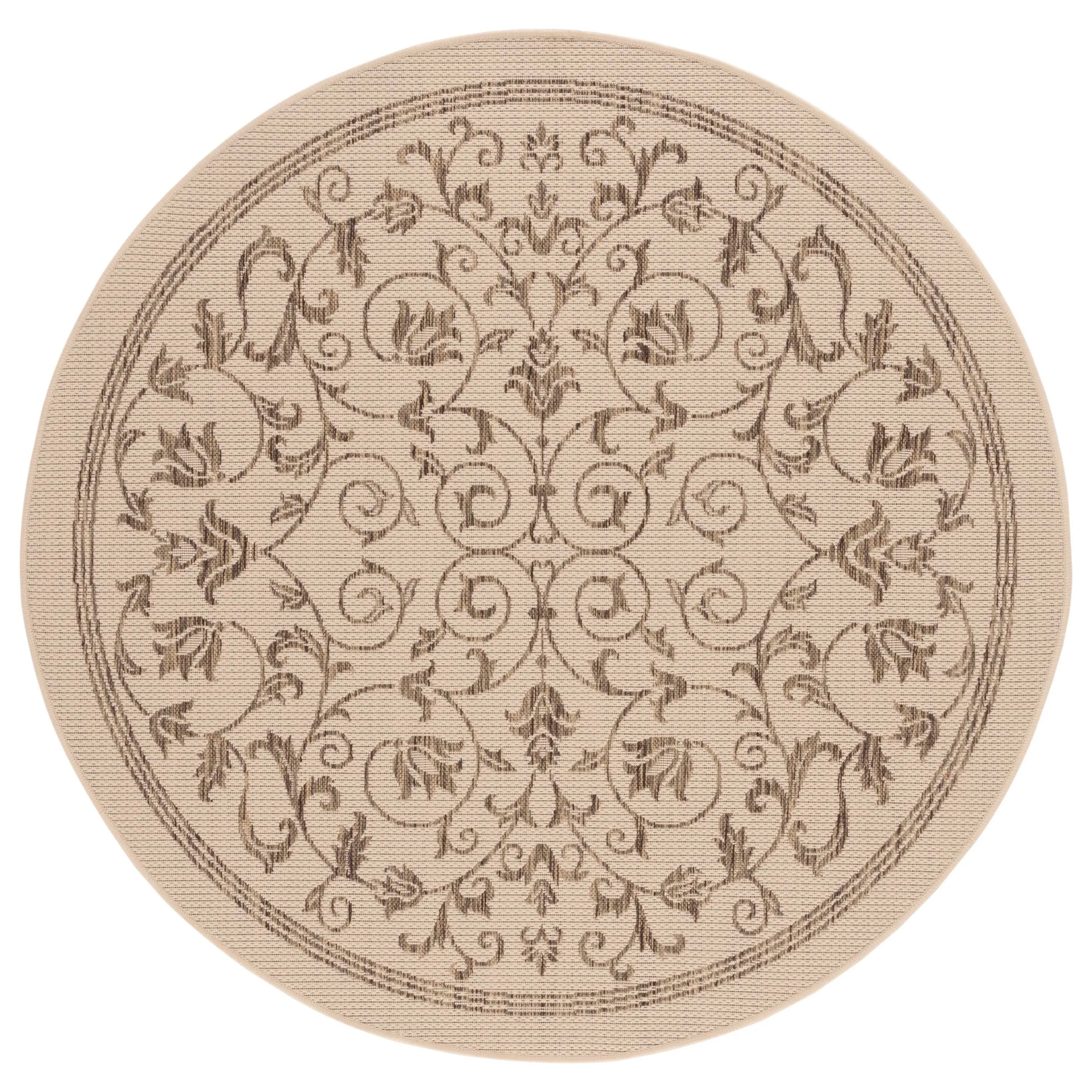 SAFAVIEH Courtyard Miljeta Indoor/ Outdoor Waterproof Patio Backyard Rug