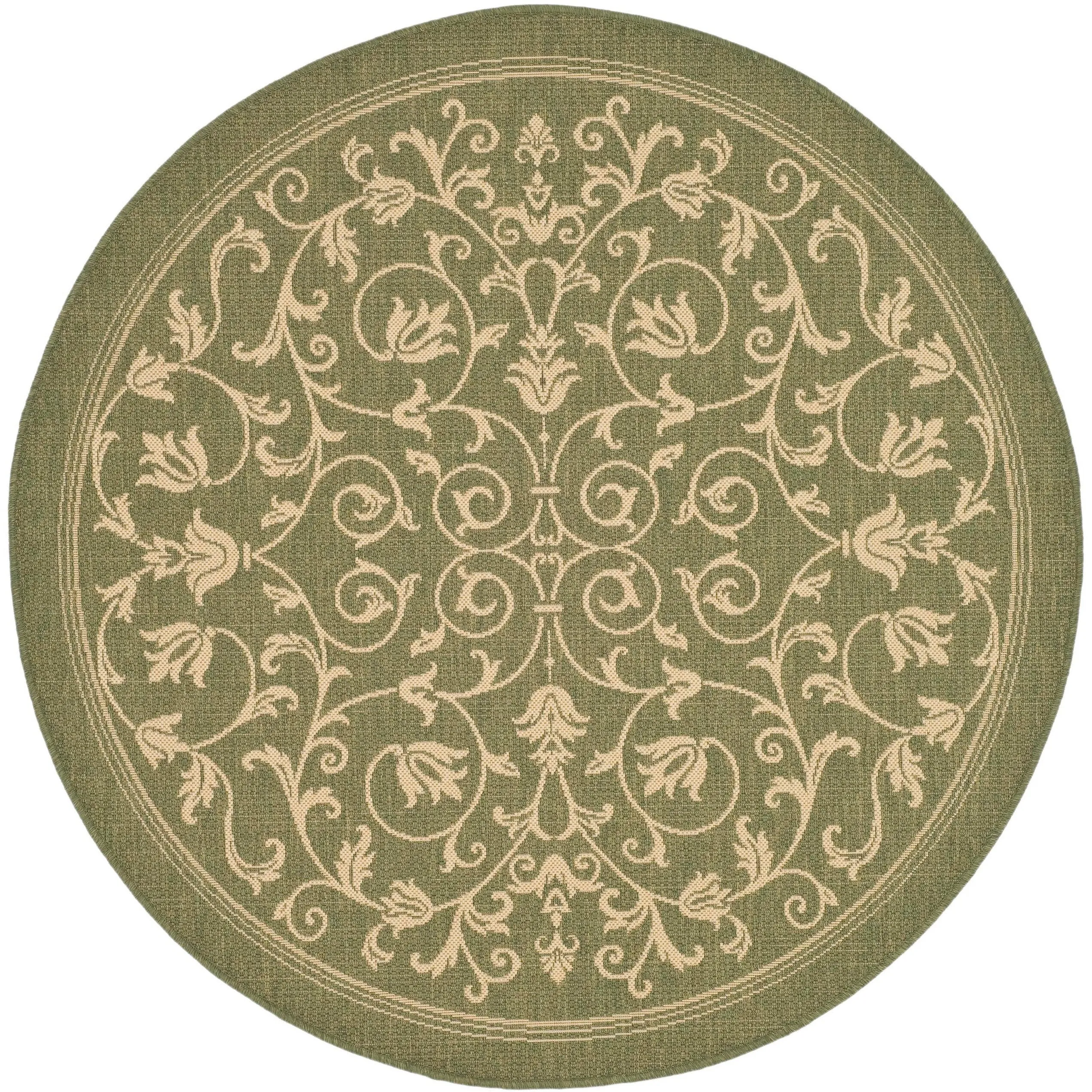 SAFAVIEH Courtyard Miljeta Indoor/ Outdoor Waterproof Patio Backyard Rug