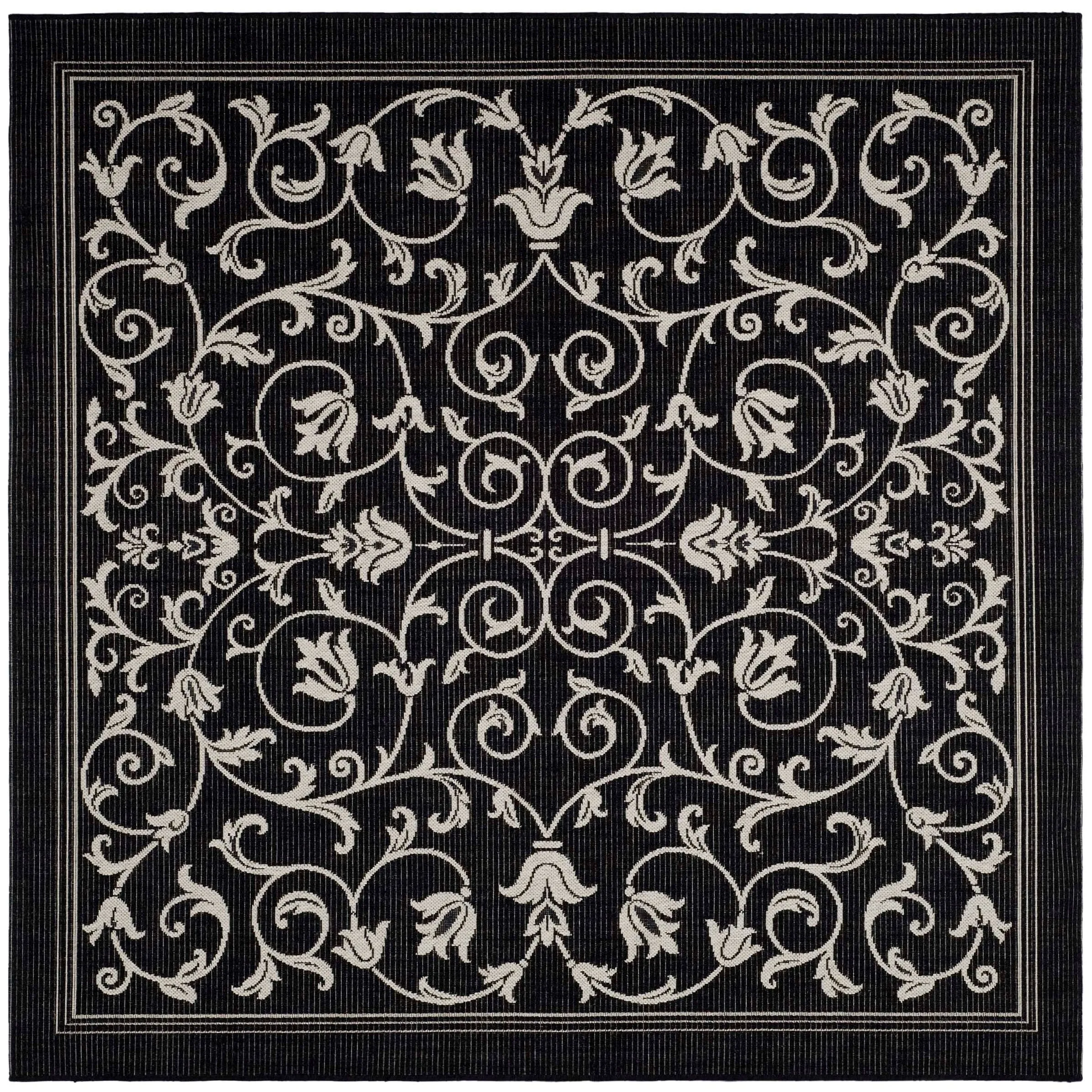 SAFAVIEH Courtyard Miljeta Indoor/ Outdoor Waterproof Patio Backyard Rug