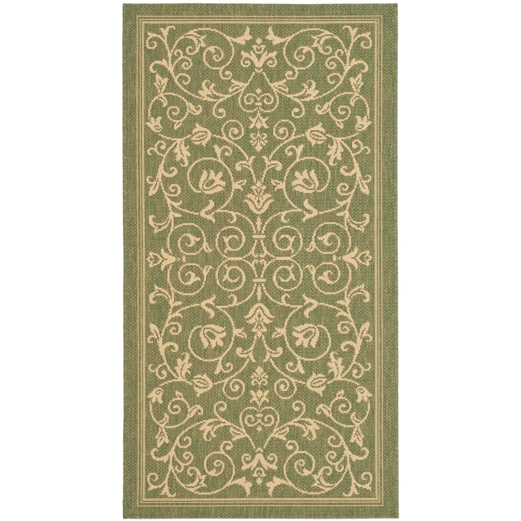 SAFAVIEH Courtyard Miljeta Indoor/ Outdoor Waterproof Patio Backyard Rug