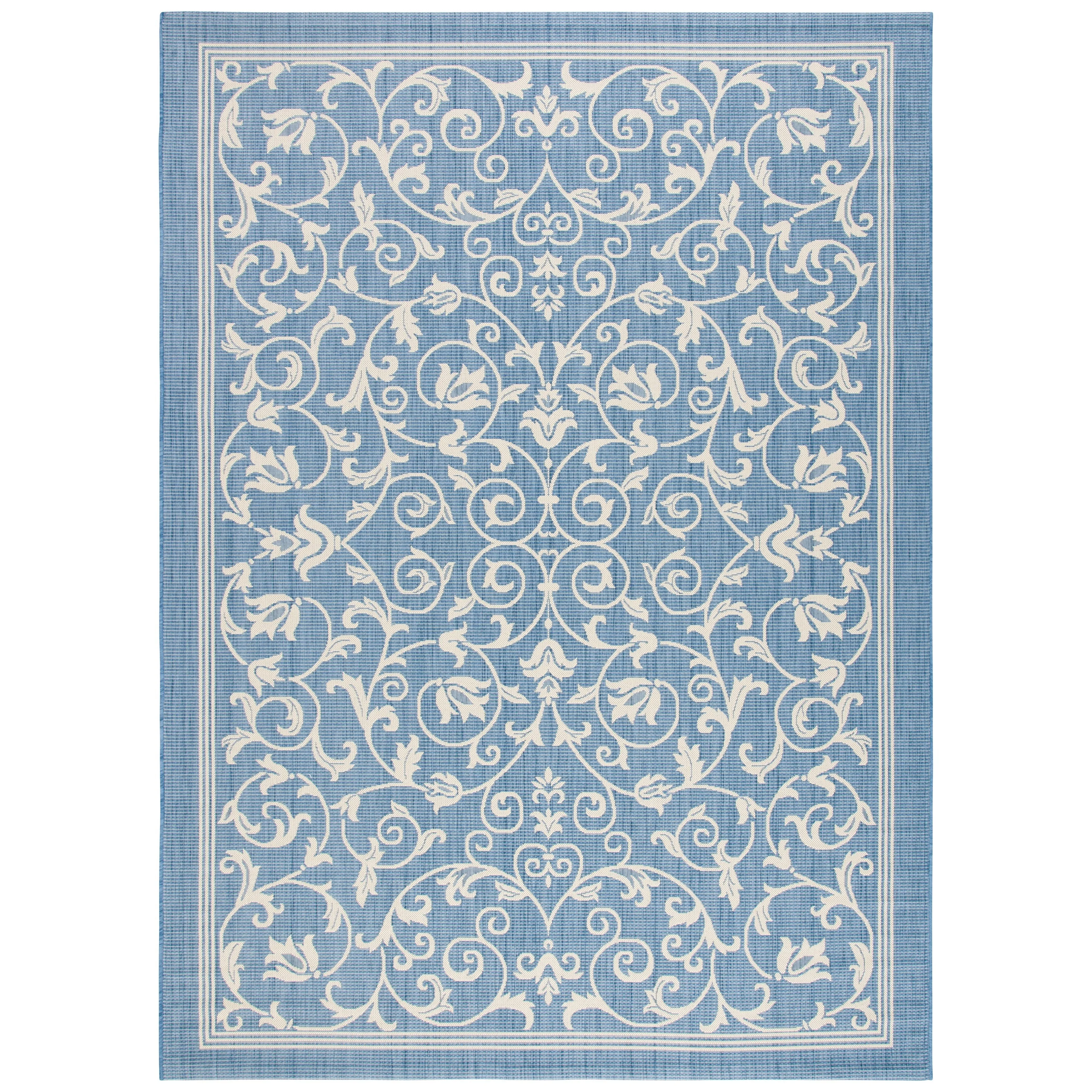 SAFAVIEH Courtyard Miljeta Indoor/ Outdoor Waterproof Patio Backyard Rug
