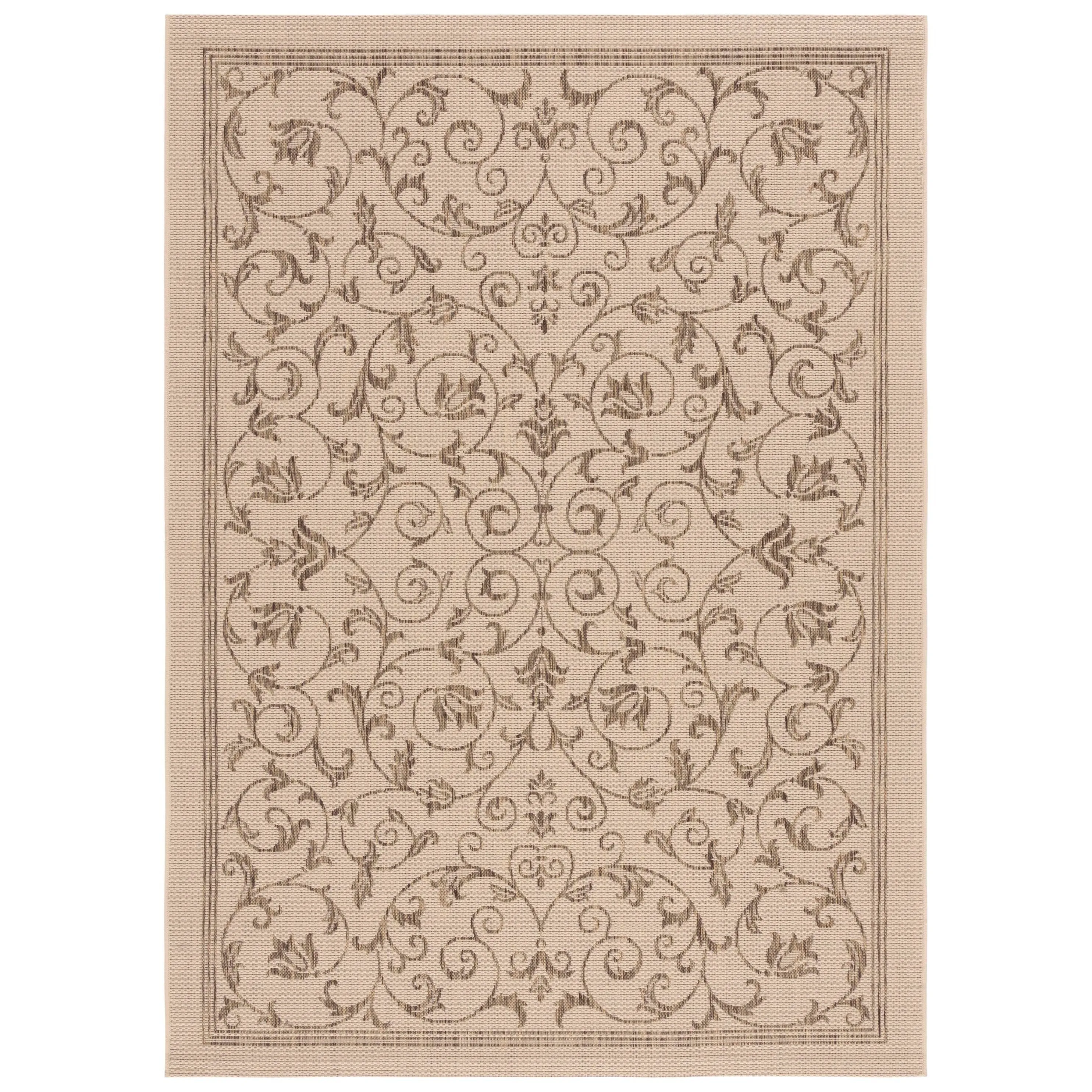 SAFAVIEH Courtyard Miljeta Indoor/ Outdoor Waterproof Patio Backyard Rug