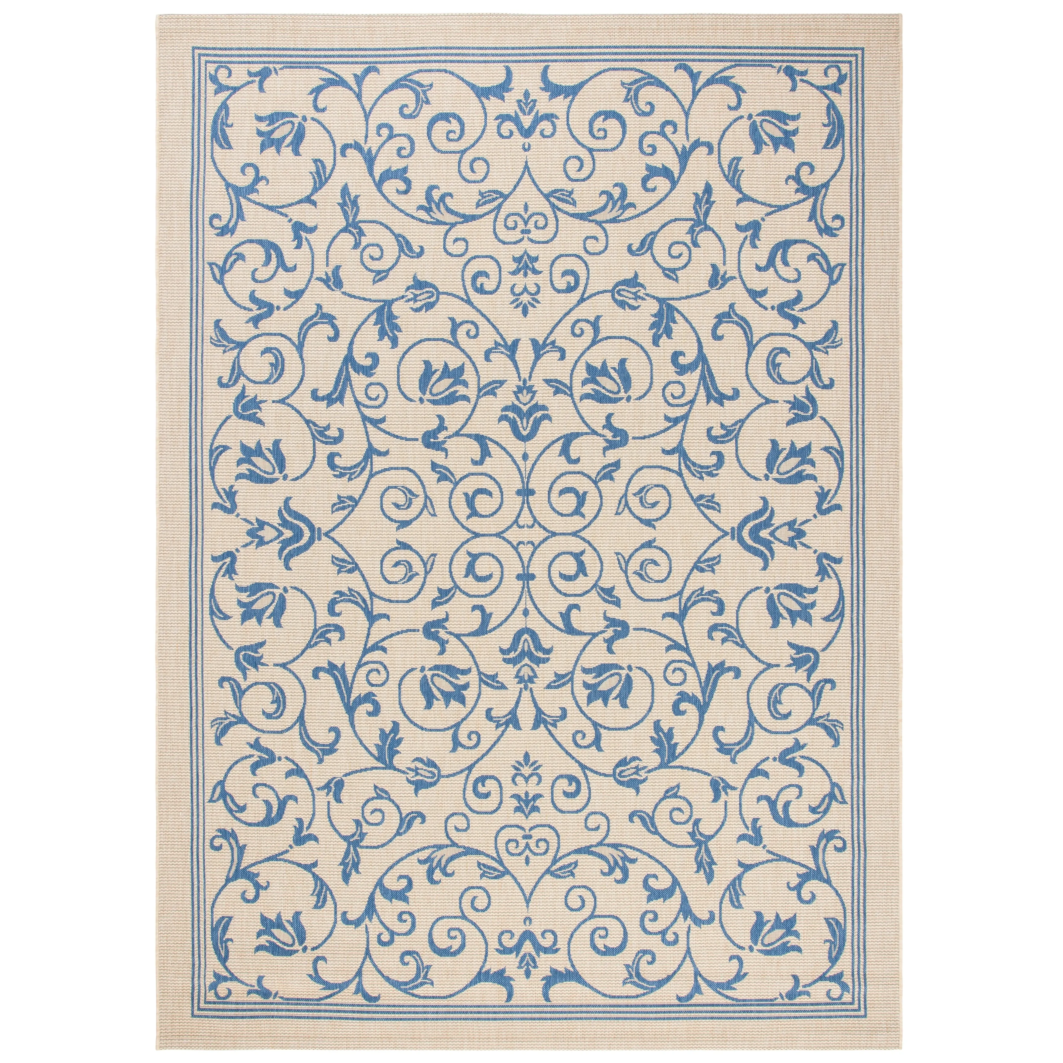 SAFAVIEH Courtyard Miljeta Indoor/ Outdoor Waterproof Patio Backyard Rug