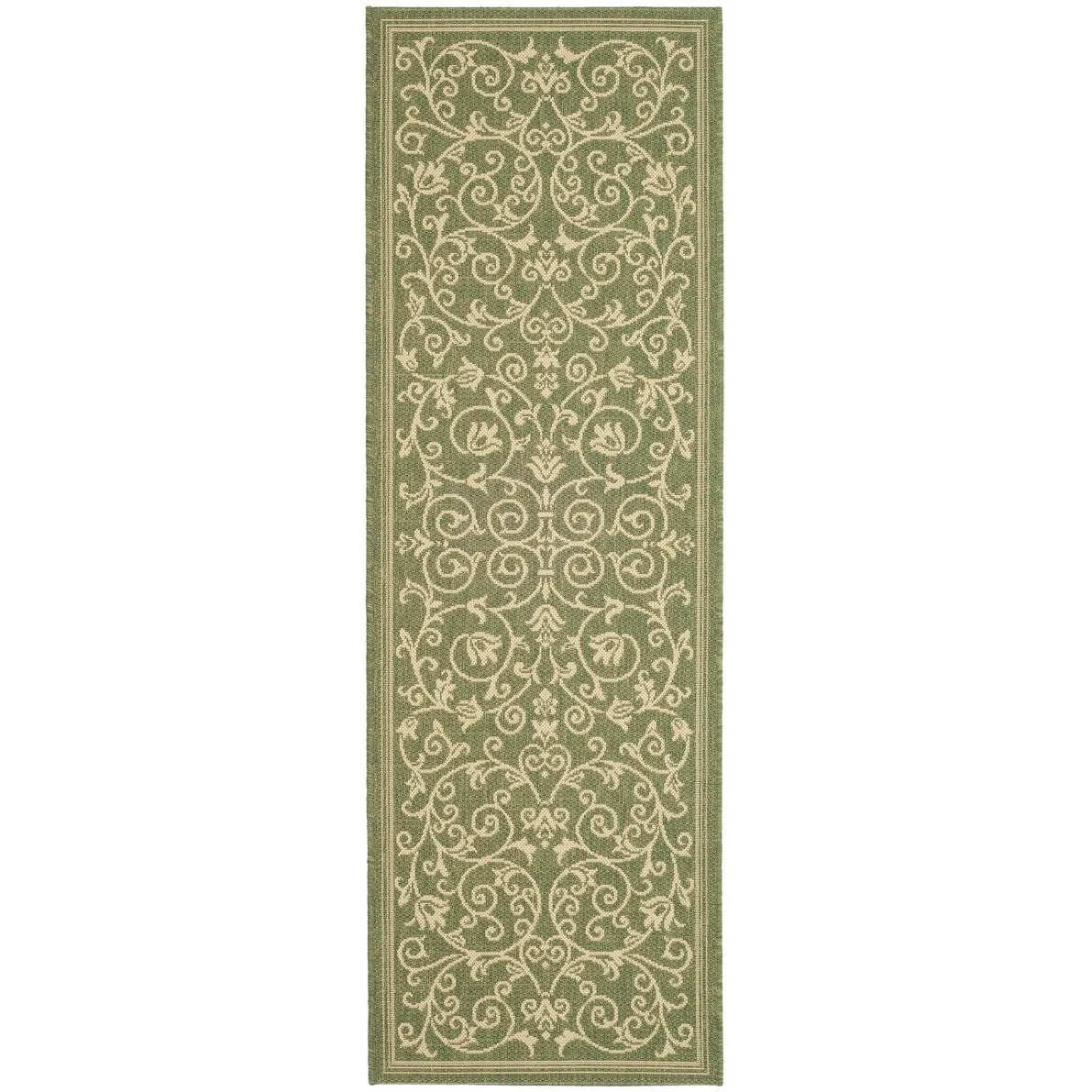 SAFAVIEH Courtyard Miljeta Indoor/ Outdoor Waterproof Patio Backyard Rug