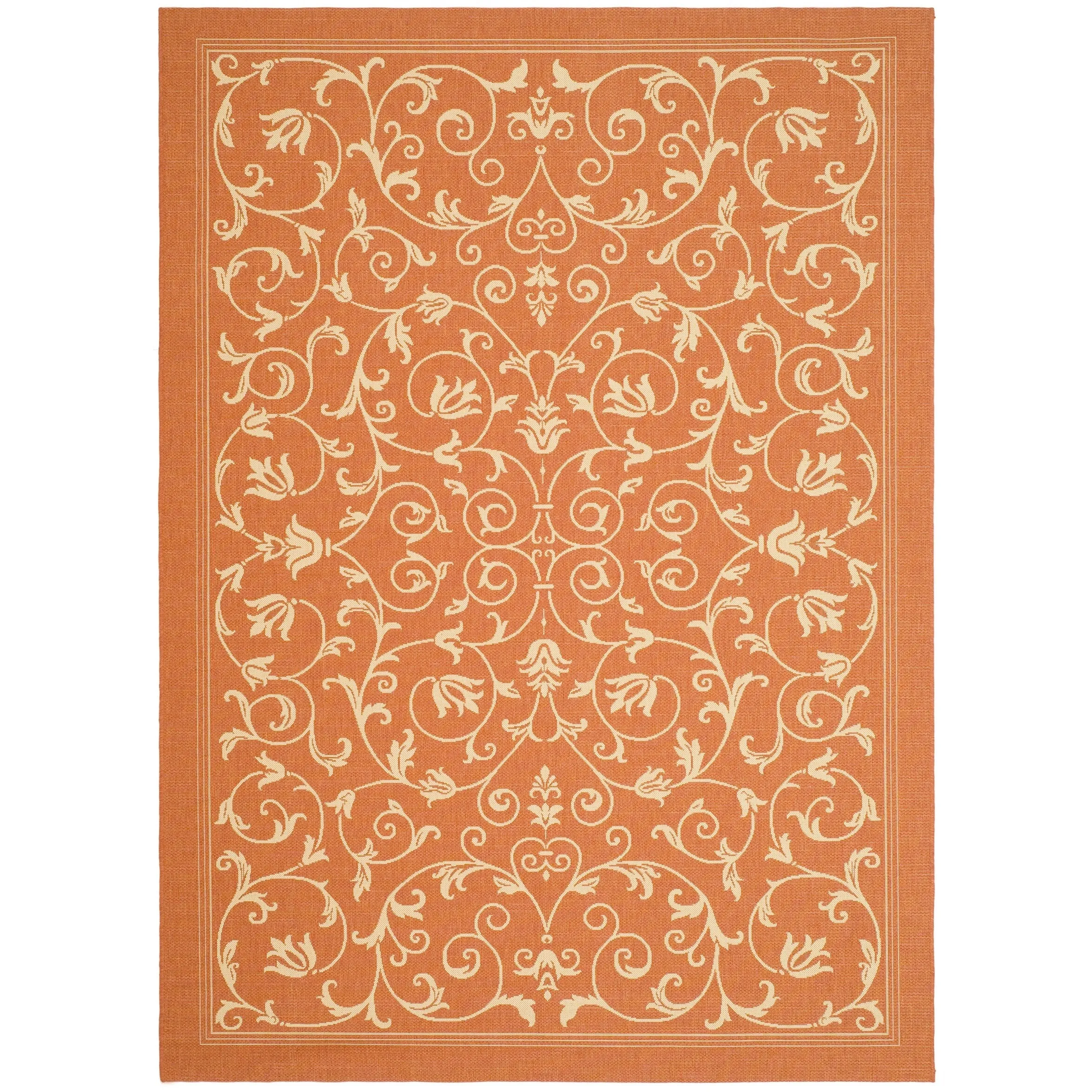 SAFAVIEH Courtyard Miljeta Indoor/ Outdoor Waterproof Patio Backyard Rug