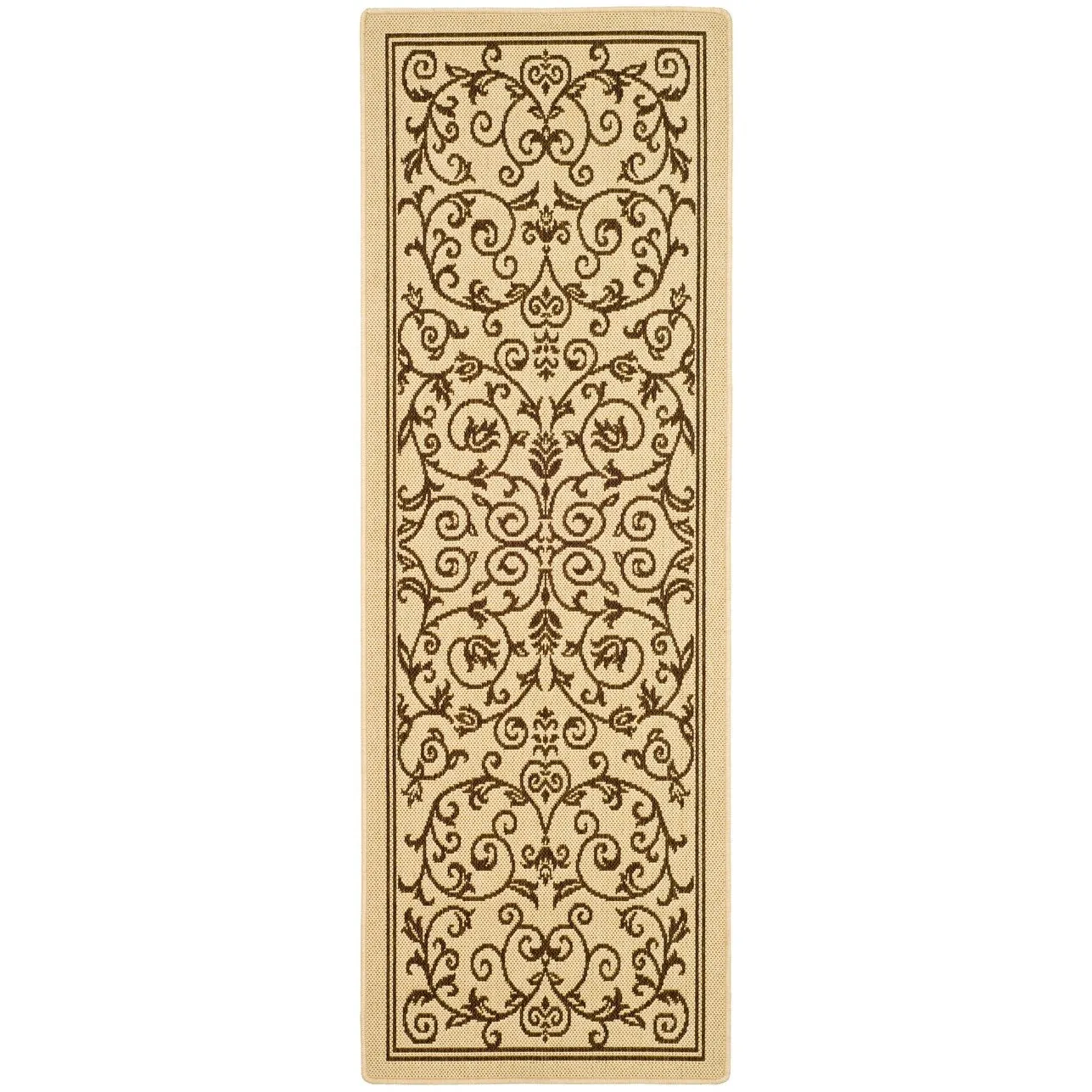 SAFAVIEH Courtyard Miljeta Indoor/ Outdoor Waterproof Patio Backyard Rug